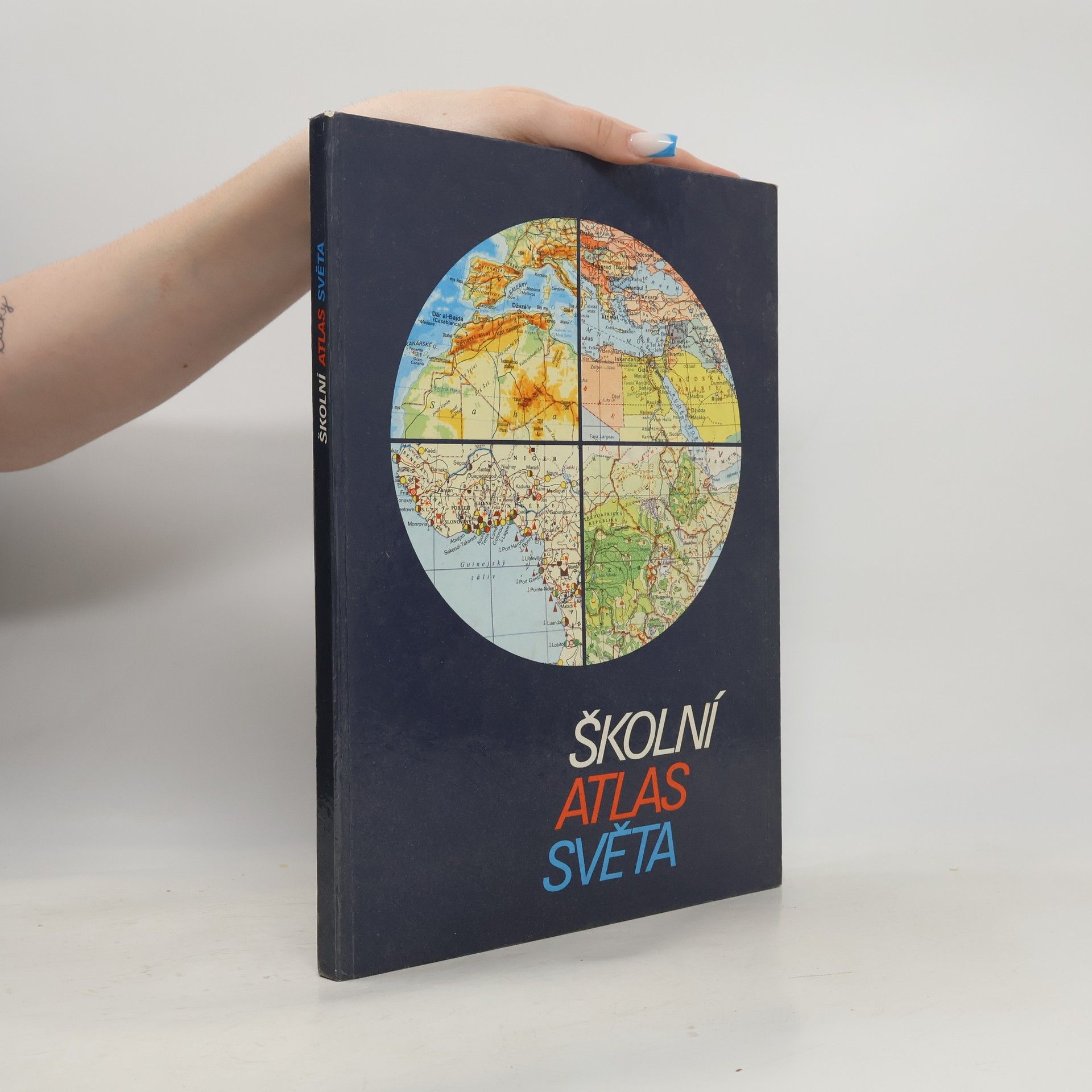 Antonín Rükl Školní atlas světa : [Určeno] pro zákl. a střední školy