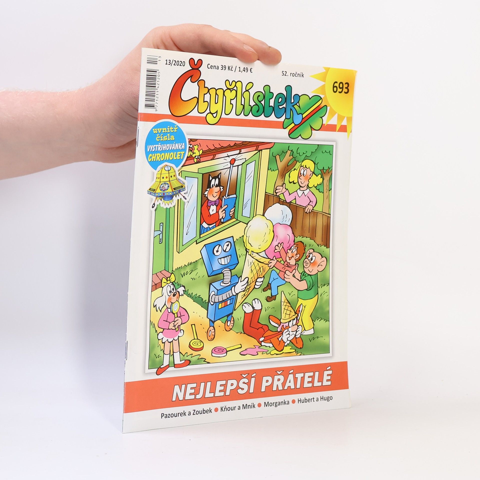 Kolektiv autorů Čtyřlístek 13/2020. 693. Nejlepší přátelé.