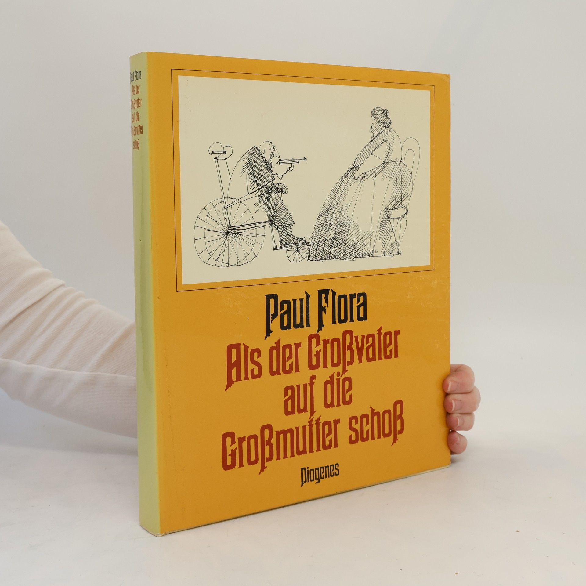 Paul Flora Als der Großvater auf die Großmutter schoß