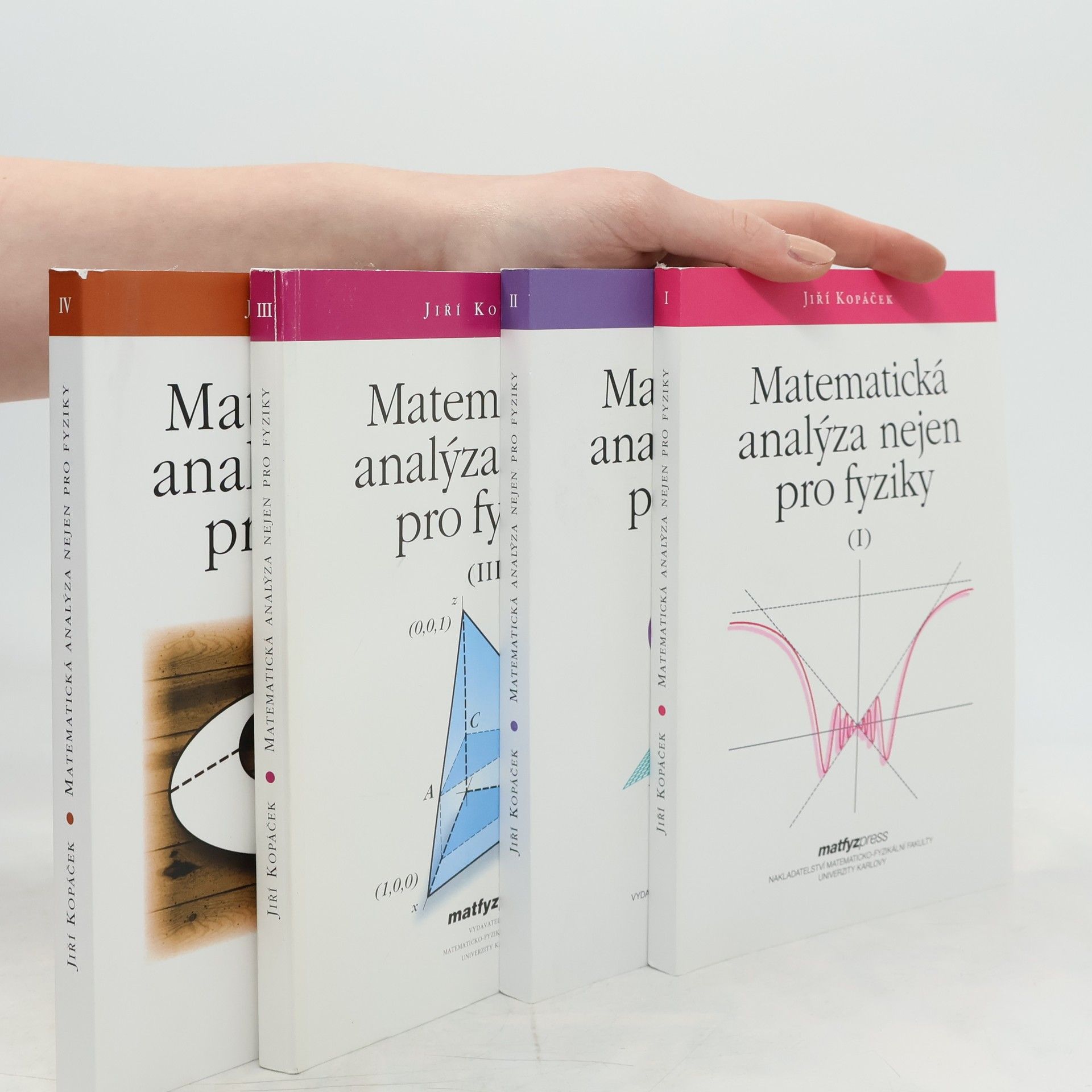 Jiří Kopáček Matematická analýza nejen pro fyziky I.-IV. díl