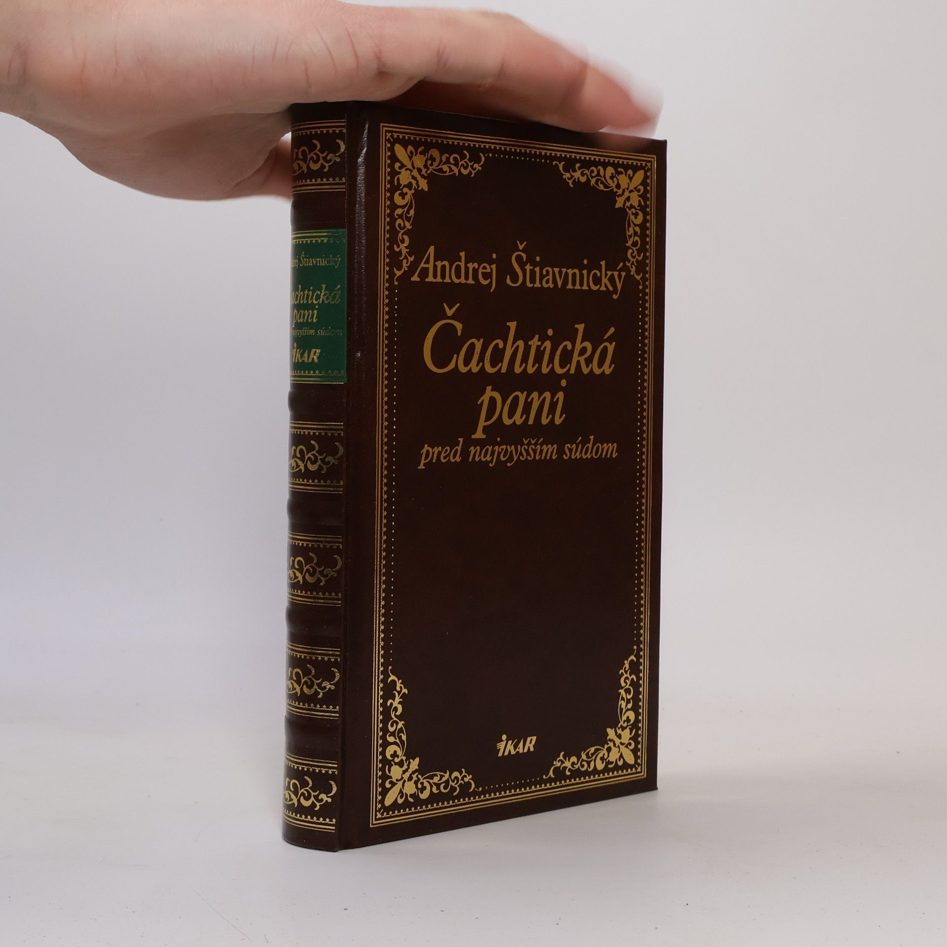 Andrej Štiavnický Čachtická pani pred najvyšším súdom