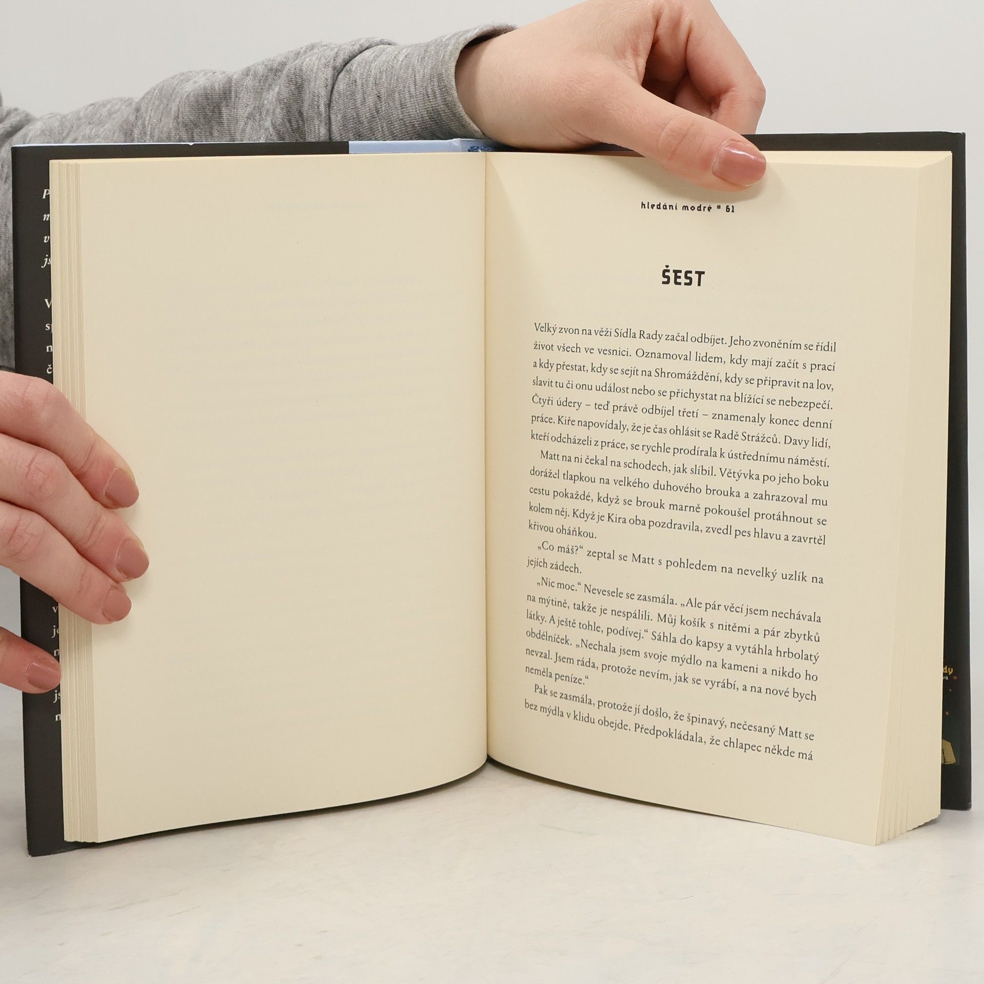 Lois Lowry Hledání modré
