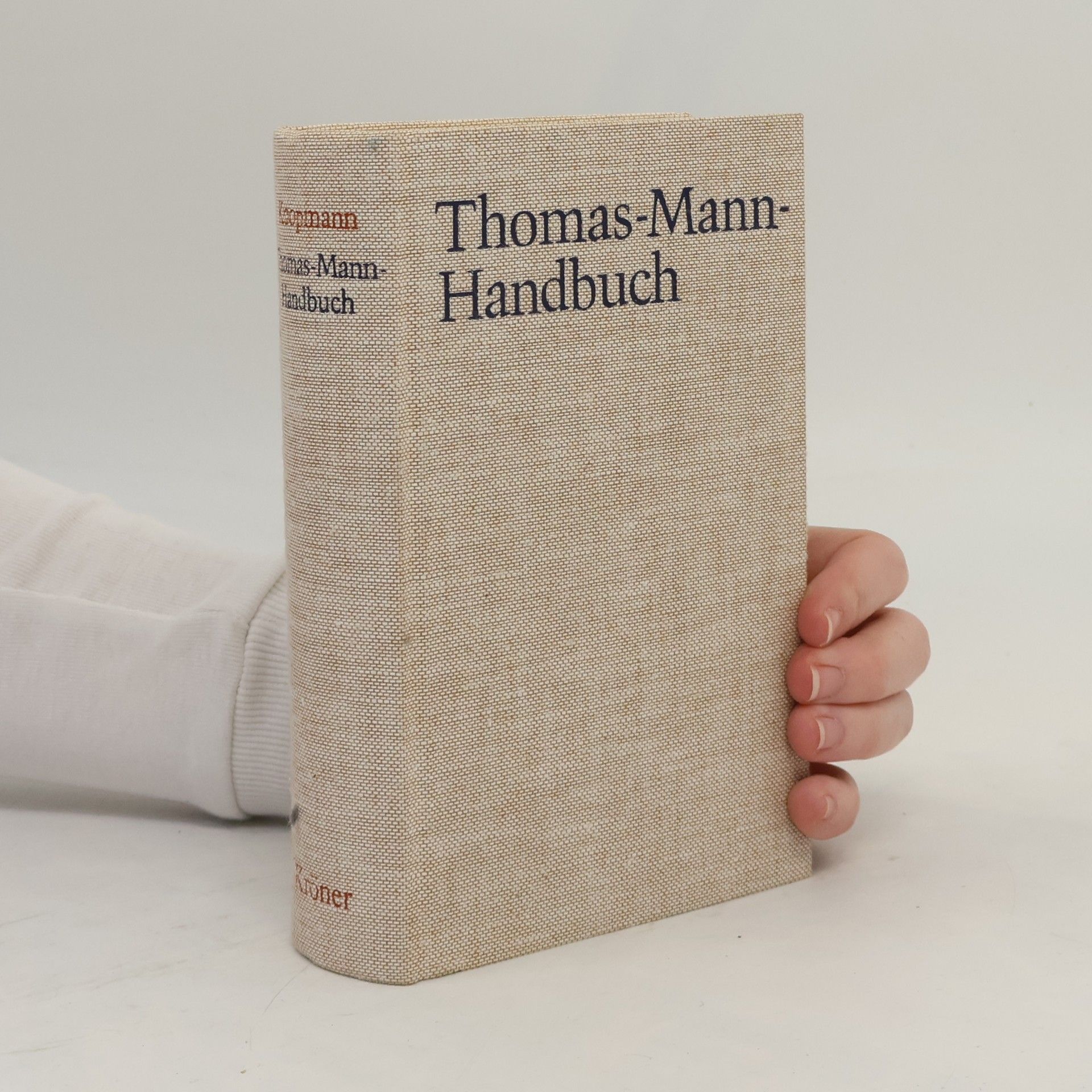 Helmut Koopmann Thomas-Mann-Handbuch
