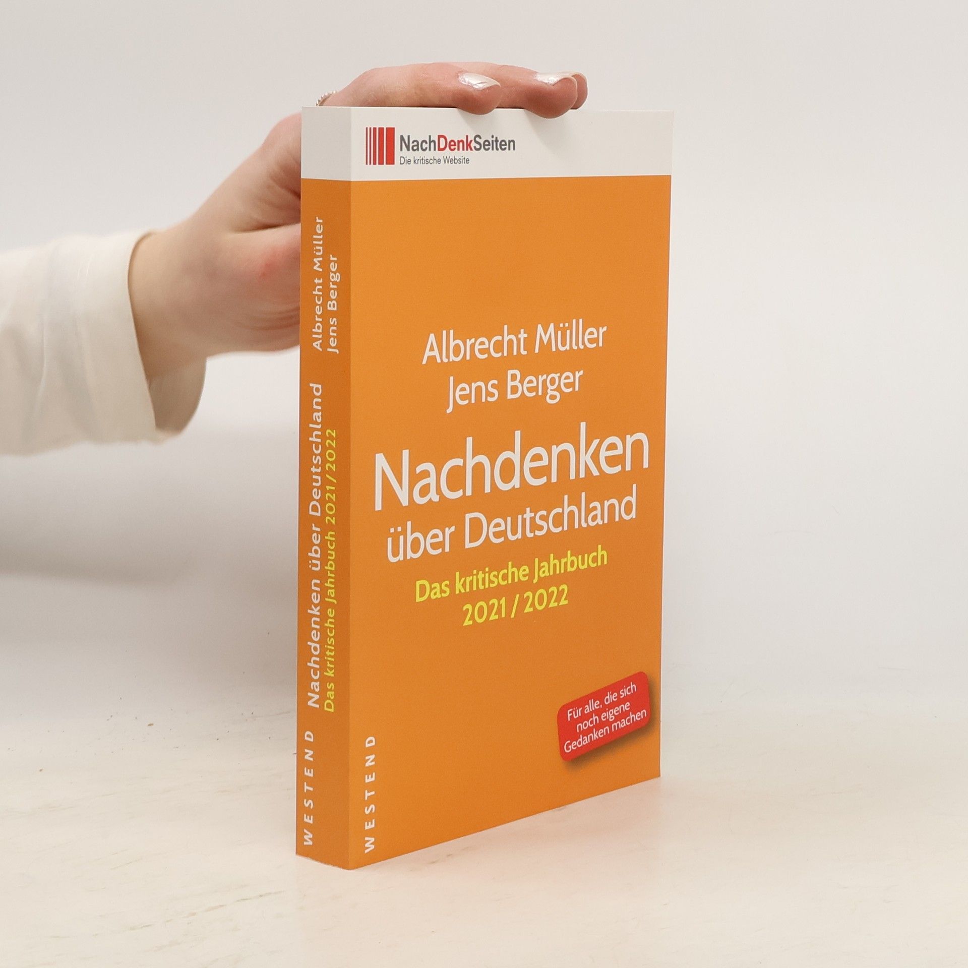 Albrecht Müller  Nachdenken über Deutschland