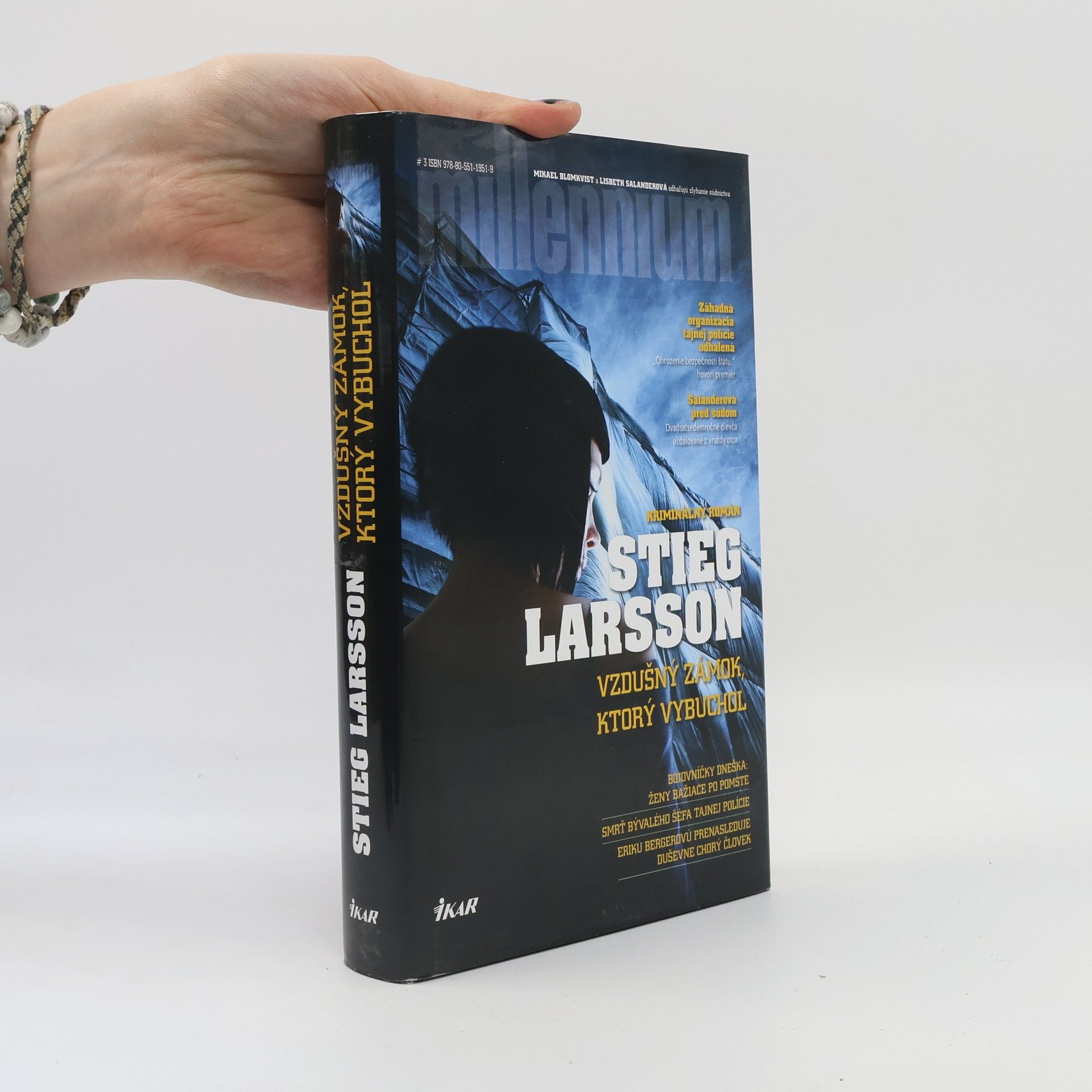 Stieg Larsson Vzdušný zámok, ktorý vybuchol