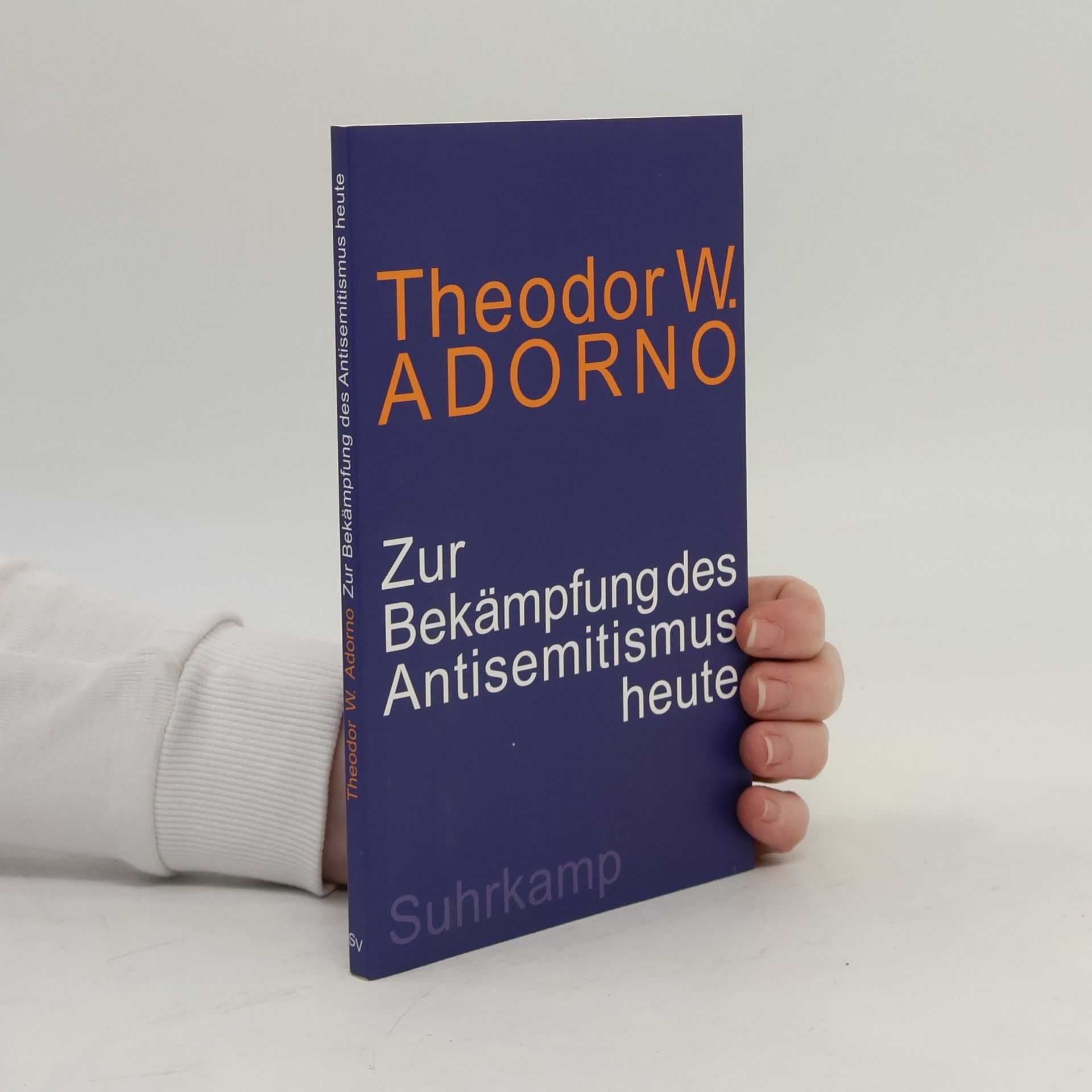 Theodor W. Adorno Zur Bekämpfung des Antisemitismus heute
