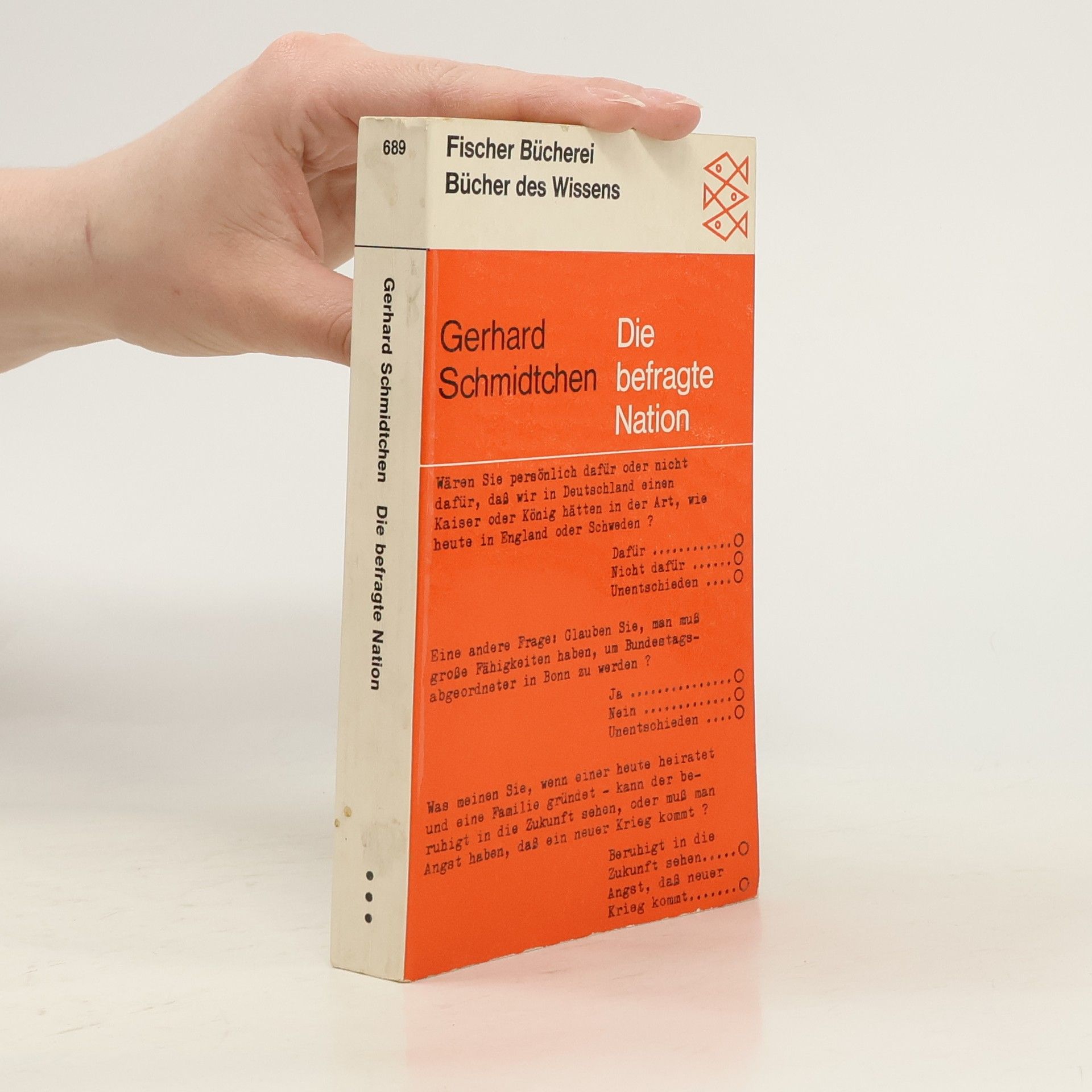 Gerhard Schmidtchen Die befragte Nation