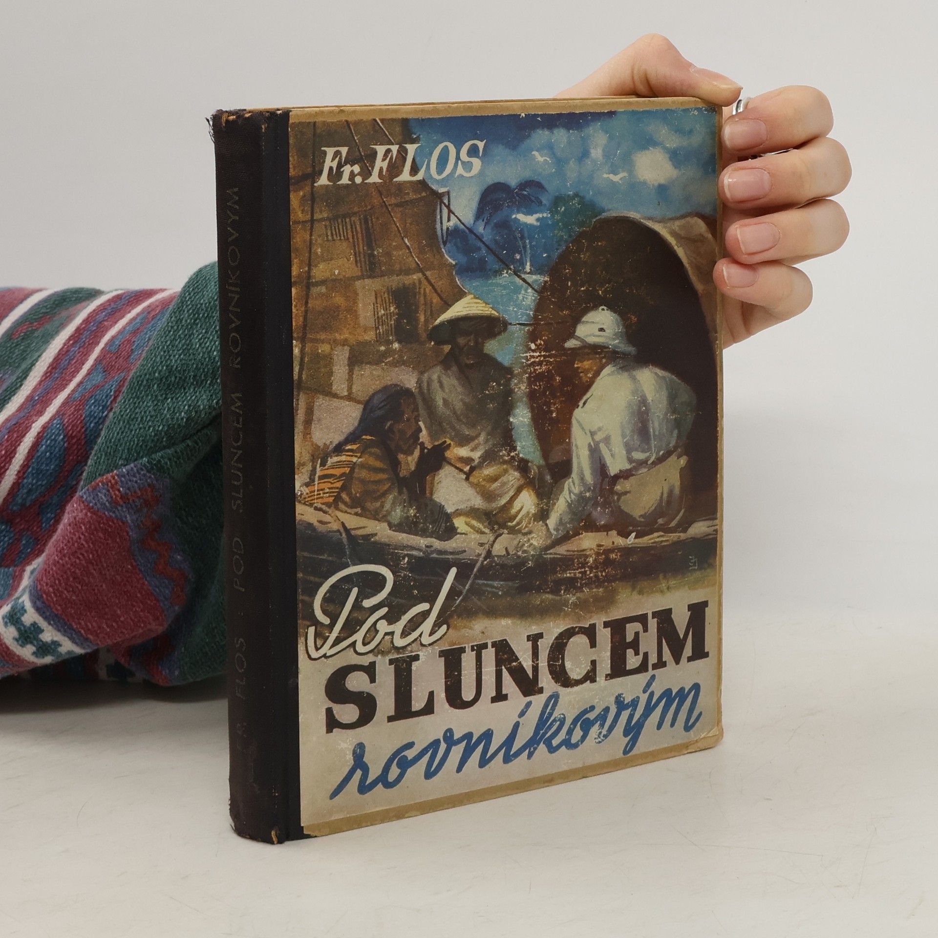 František Flos Lovci orchidejí : dobrodružný román. III. samostatný díl románu, Pod sluncem rovníkovým