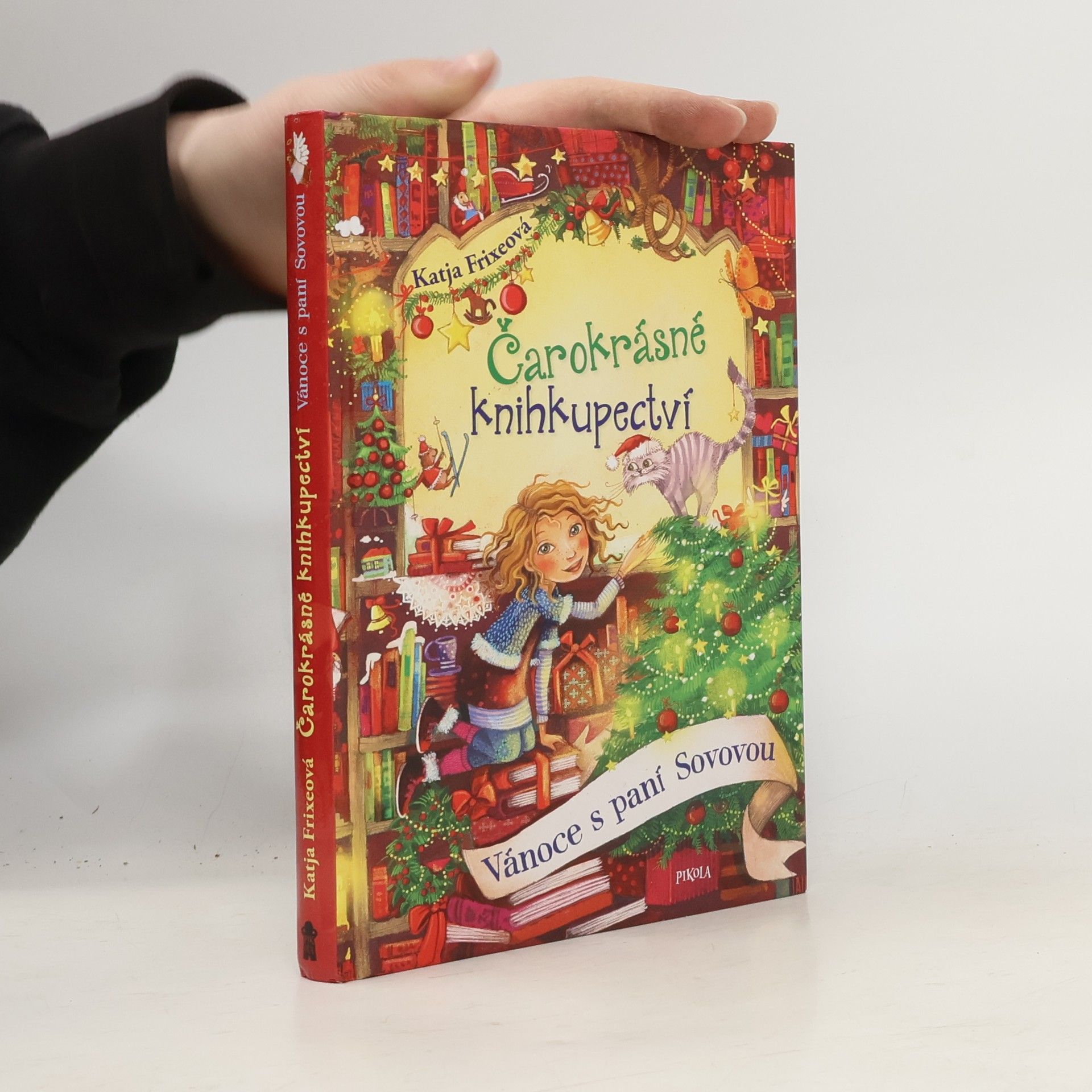 Katja Frixe Čarokrásné knihkupectví. Vánoce s paní Sovovou