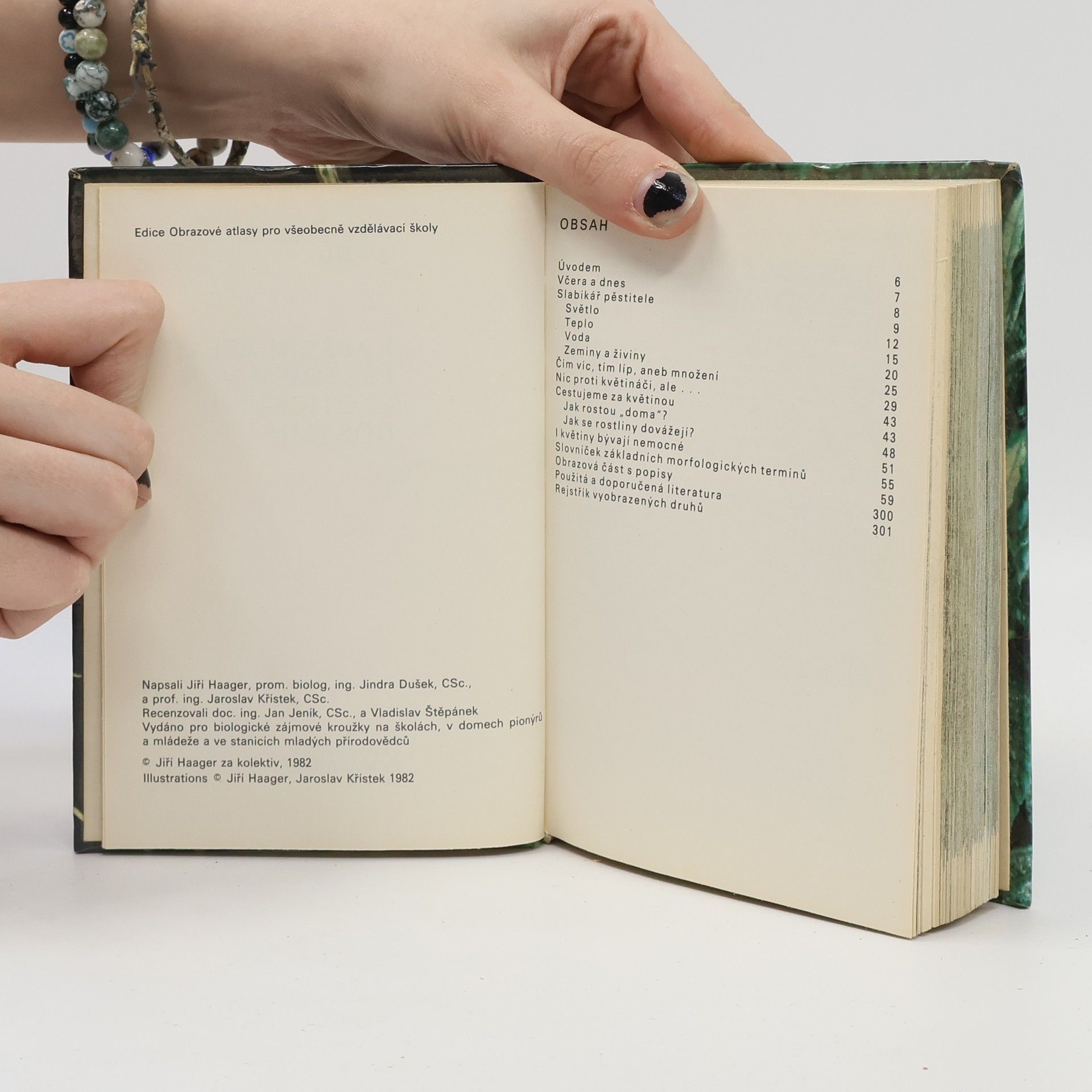 Jiří R. Haager Kapesní atlas pěstovaných exotických rostlin