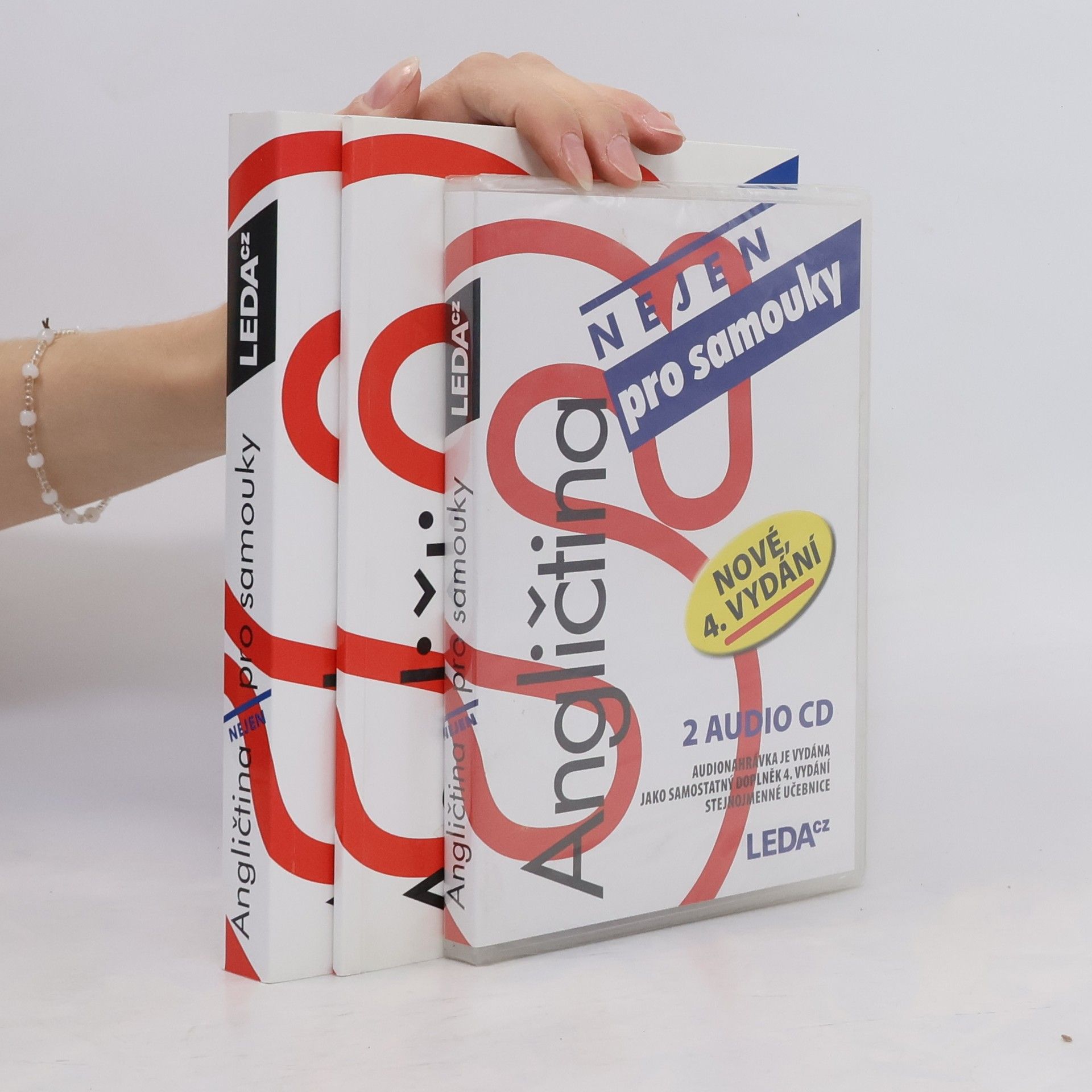 Ludmila Kollmannova Angličtina nejen pro samouky. Učebnice + Klíč, slovník. 2 Audio CD