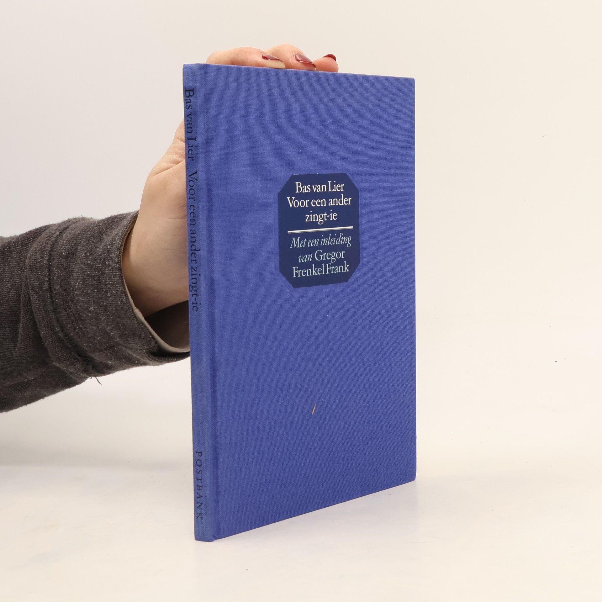 Bas van Lier Voor een ander zingt-ie