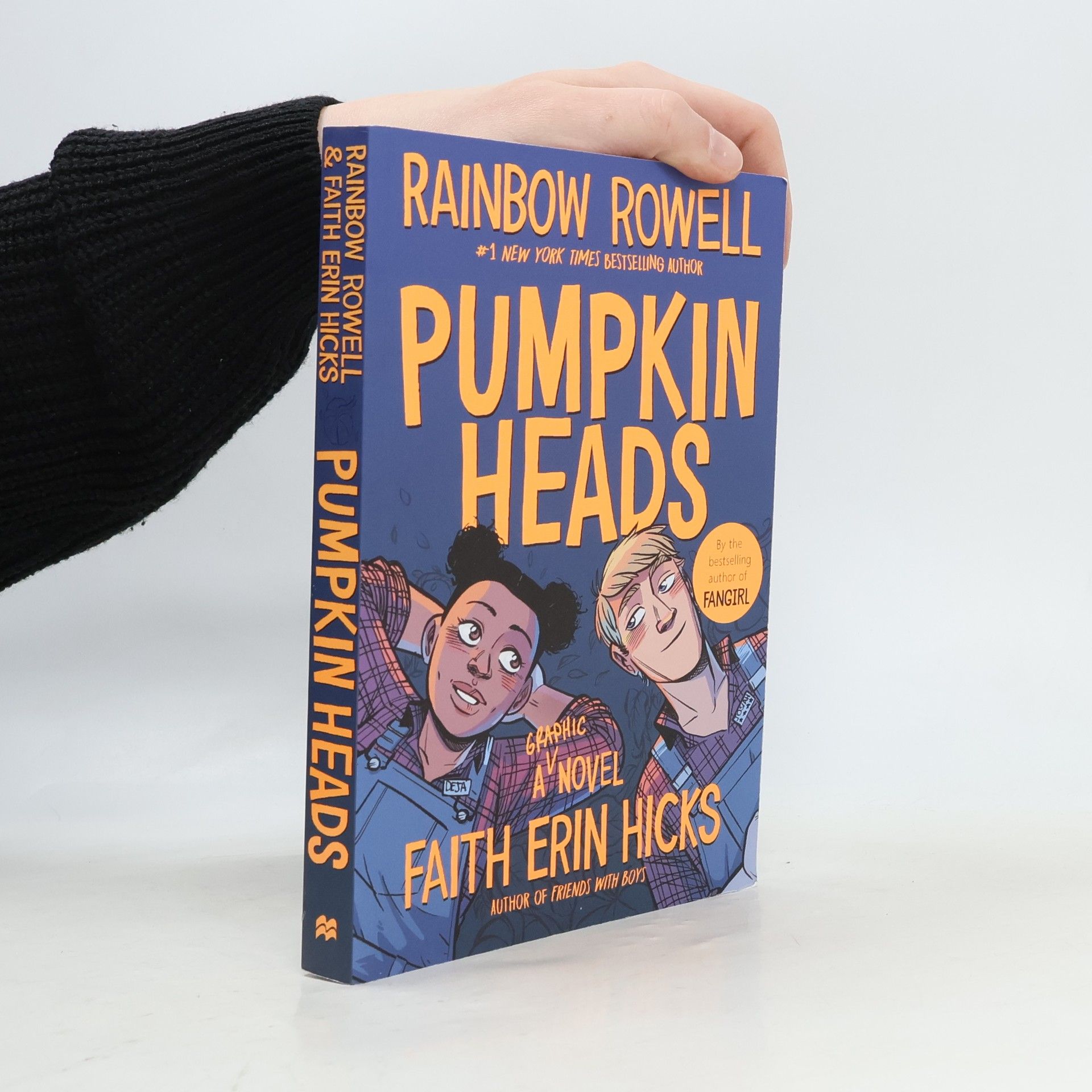 Rainbow Rowell Pumpkin heads
