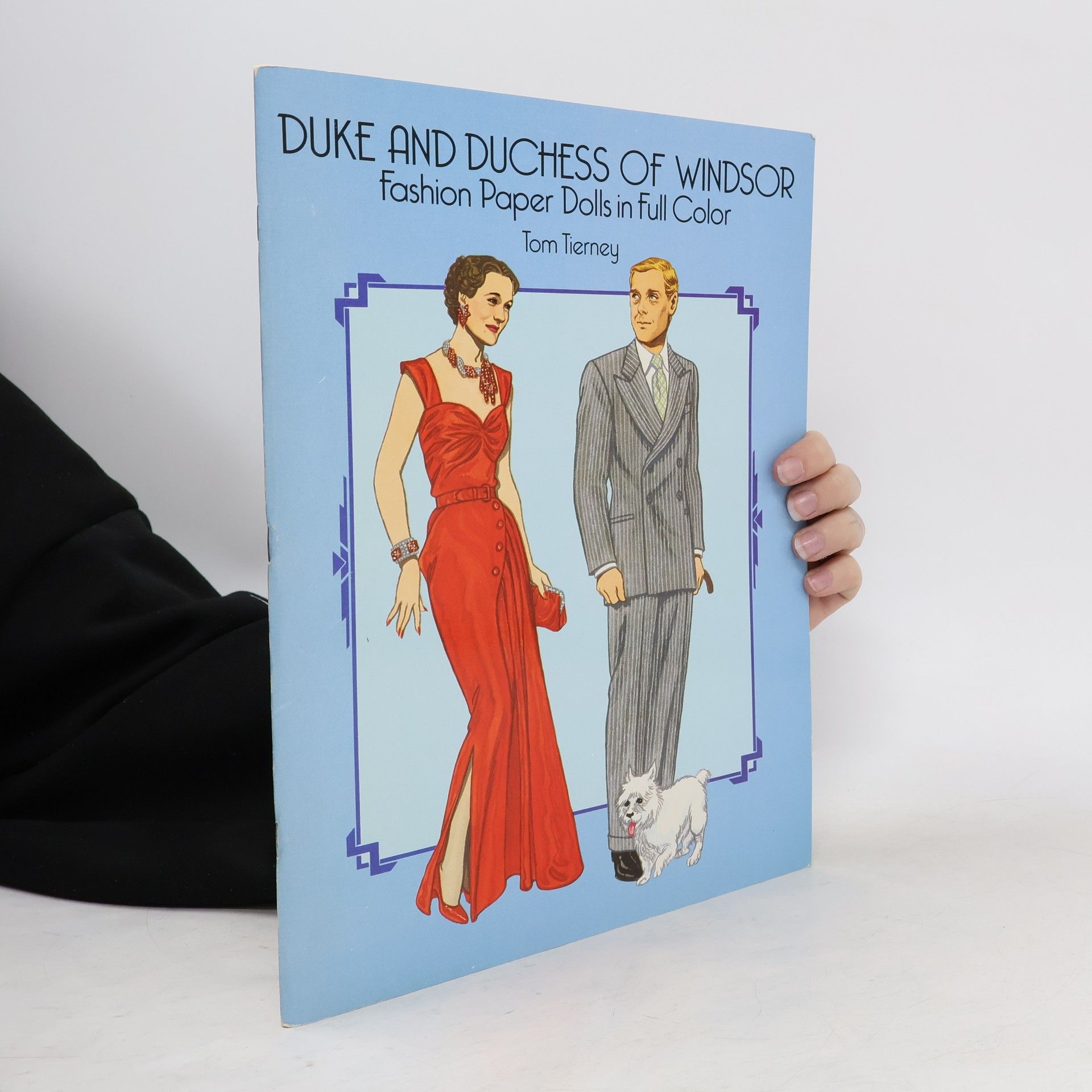 Tom Tierney Duke and Duchess of Windsor Fashion Paper Dolls in Full Color