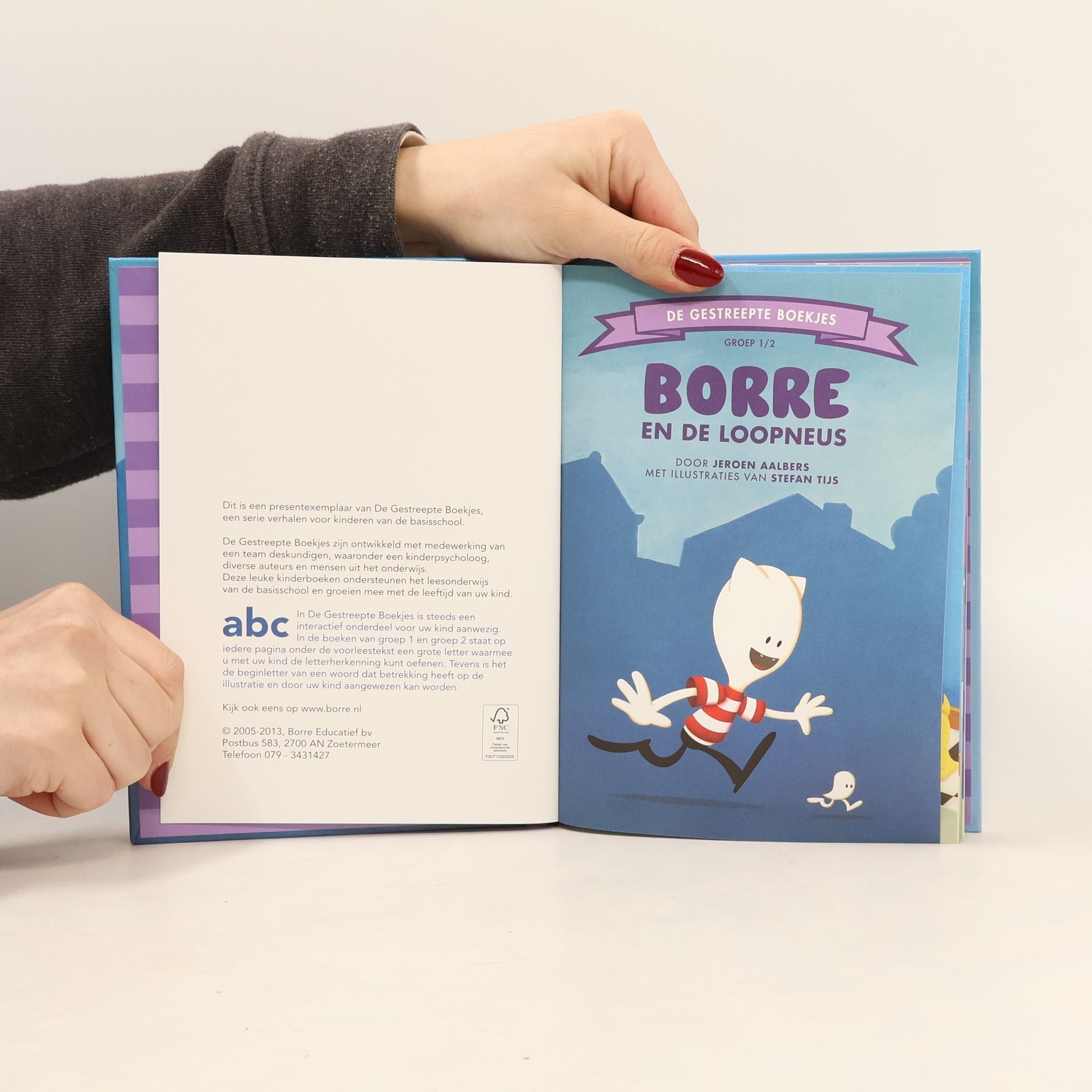 Stefan Tijs Borre en de loopneus
