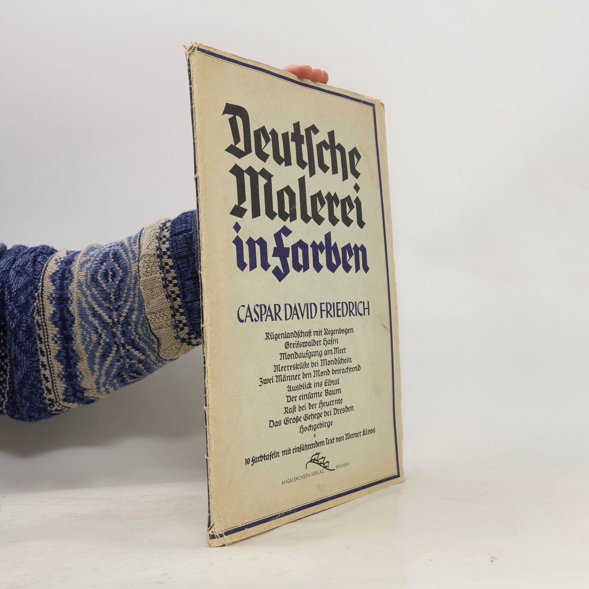 Werner Kloos Deutsche Malerei in Farben. Caspar David Friedrich