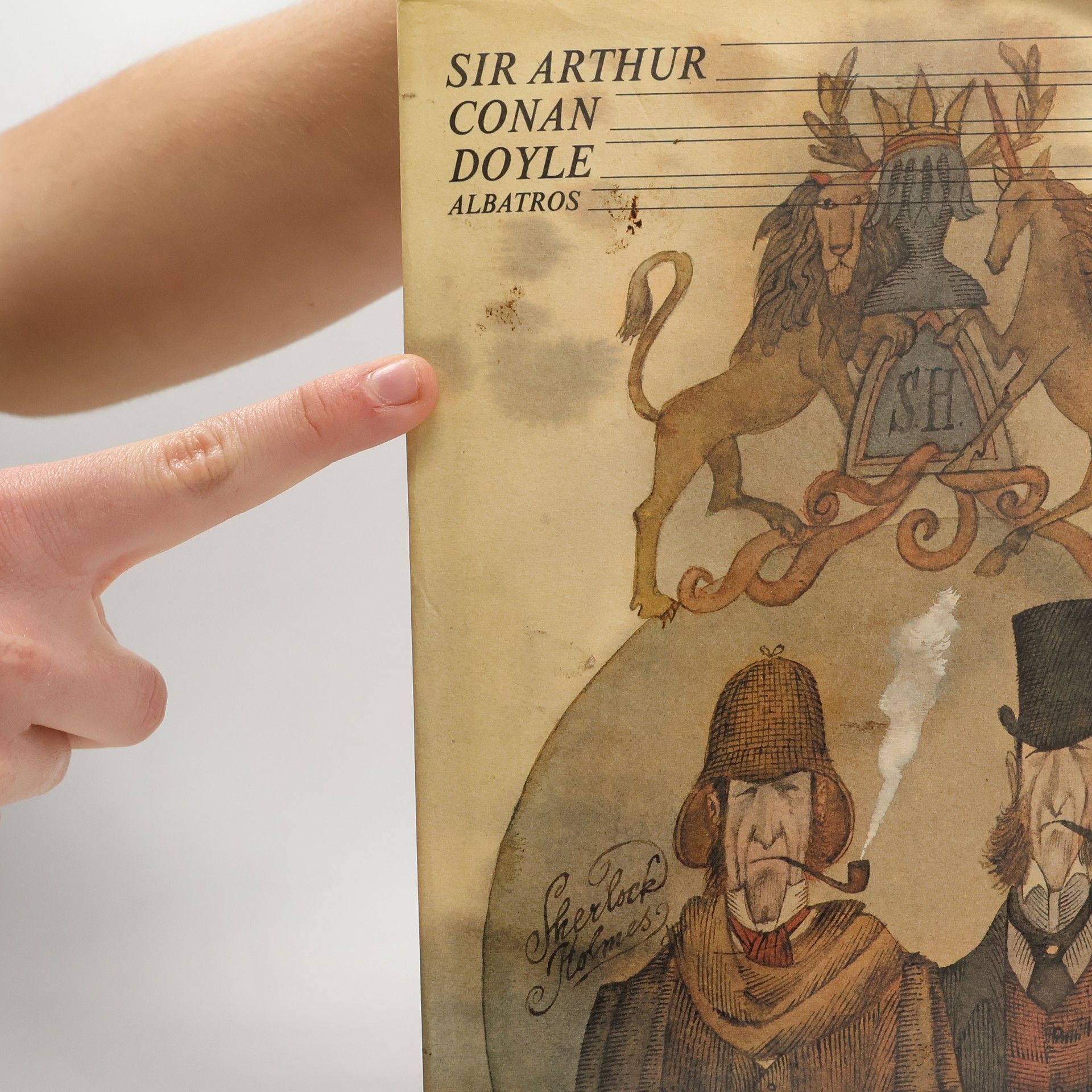 Arthur Conan Doyle Muž s dýmkou a houslemi