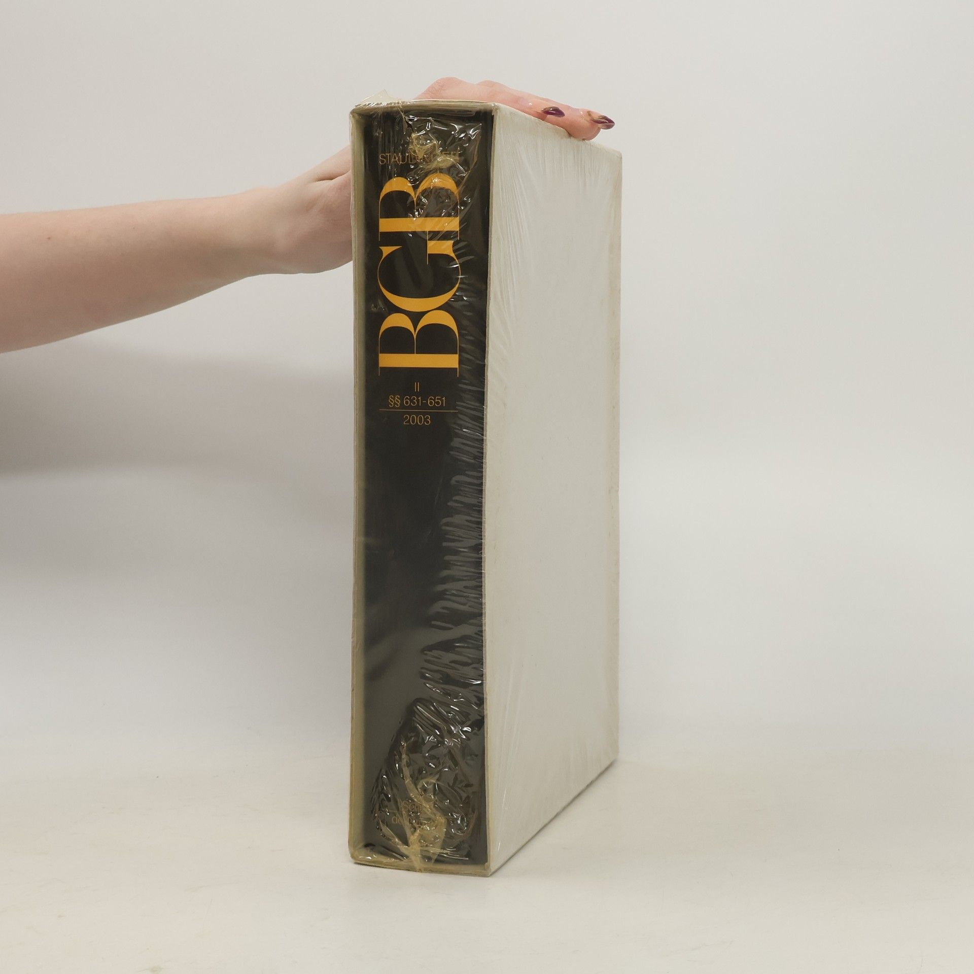 Julius von Staudinger Kommentar zum Bürgerlichen Gesetzbuch II. §§ 631-651