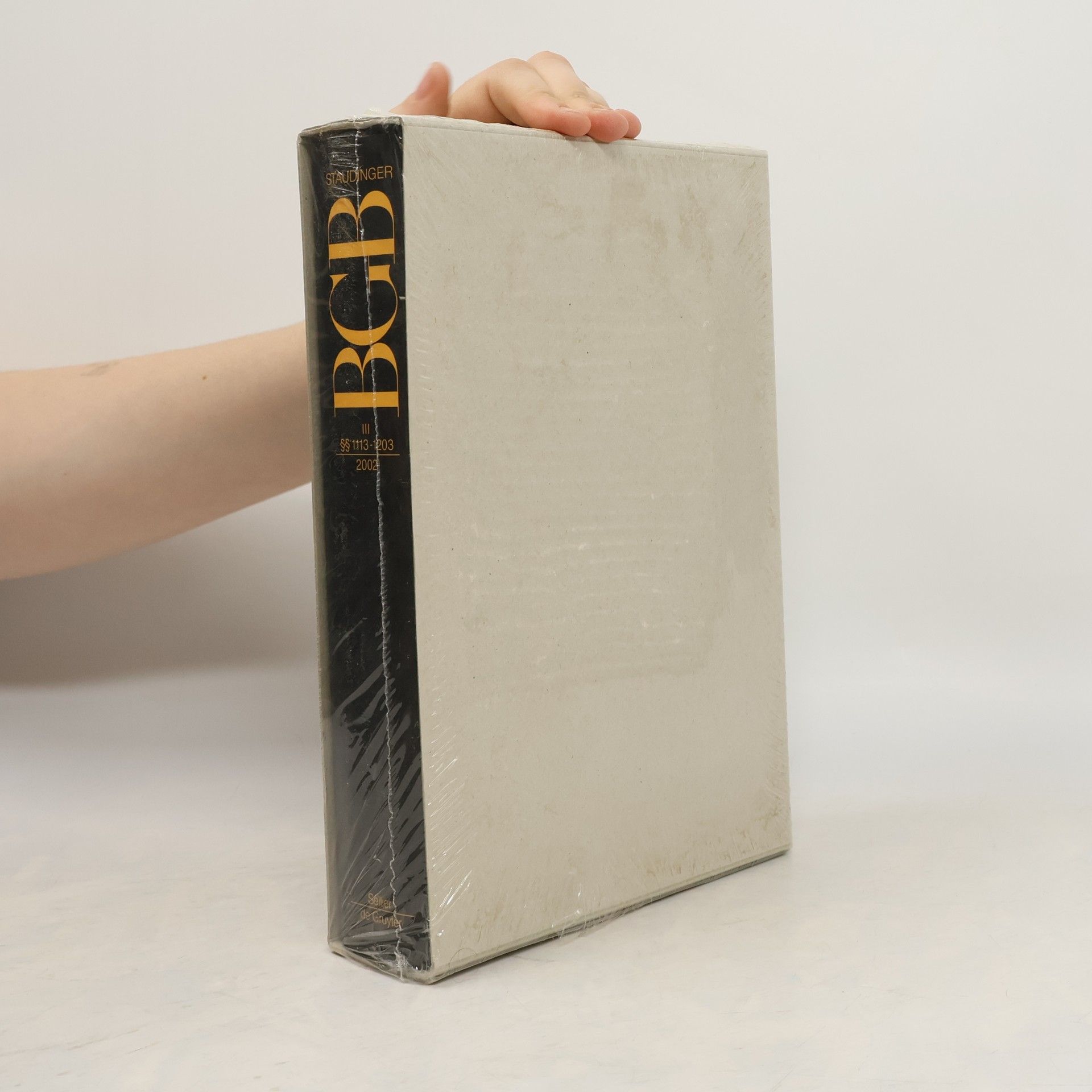 Hans Wolfsteiner Staudinger, Julius von, Buch 3, Sachenrecht