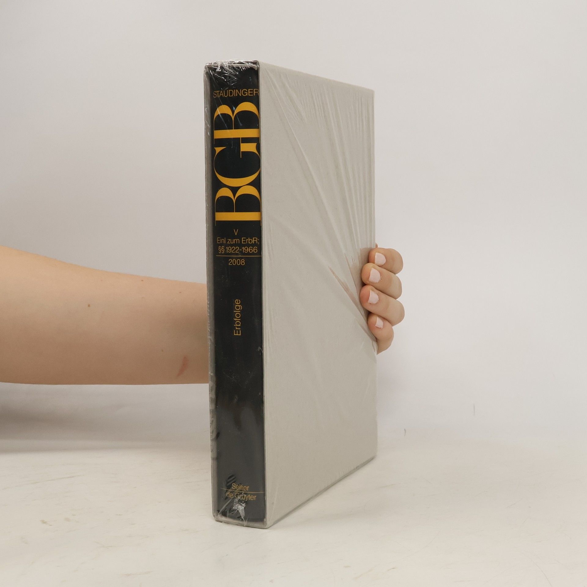 Julius von Staudinger Einleitung zum Erbrecht; §§ 1922-1966