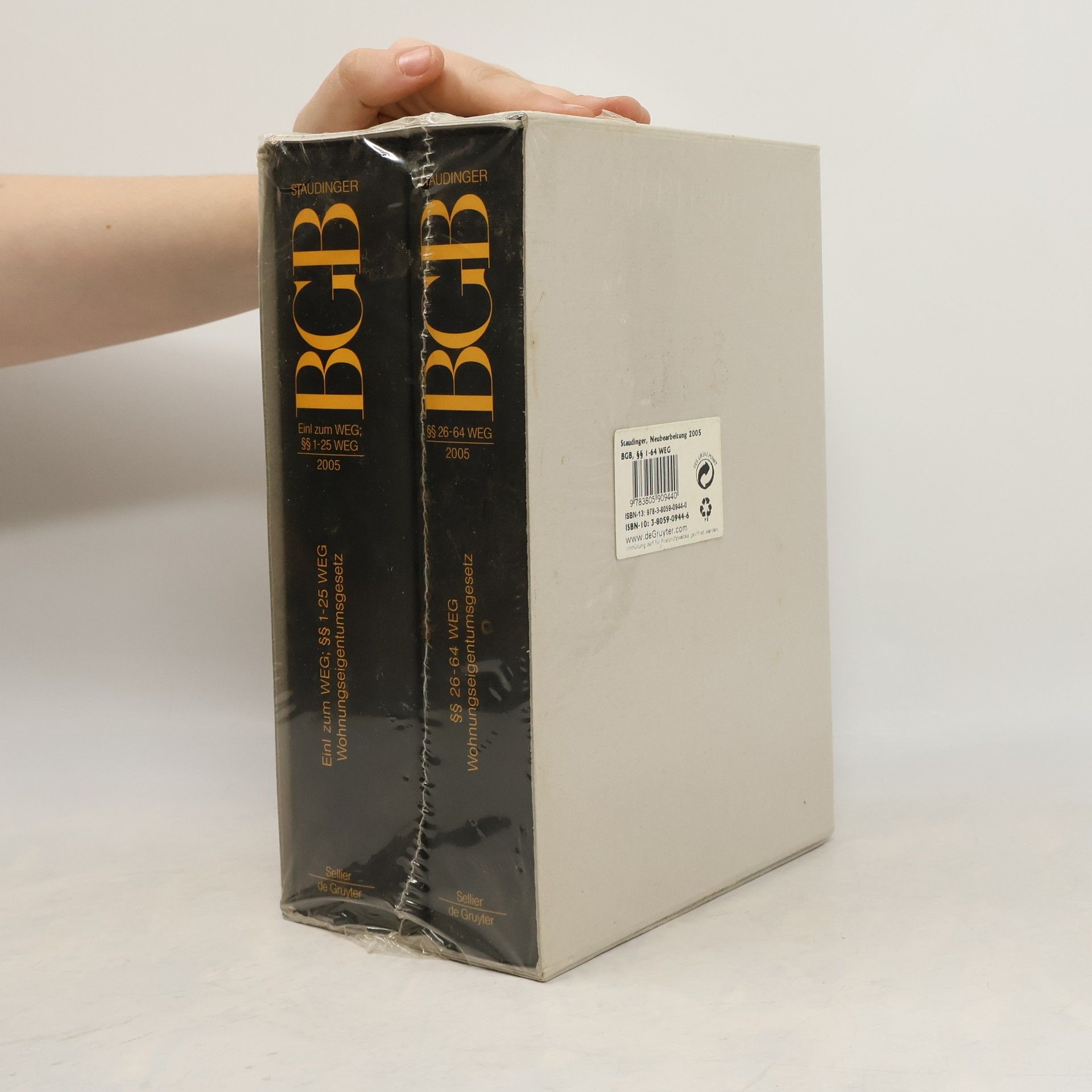 Wolf-Rüdiger Bub Gesetz über das Wohnungseigentum und das Dauerwohnrecht (Wohnungseigentumsgesetz). §§ 1-64 WEG