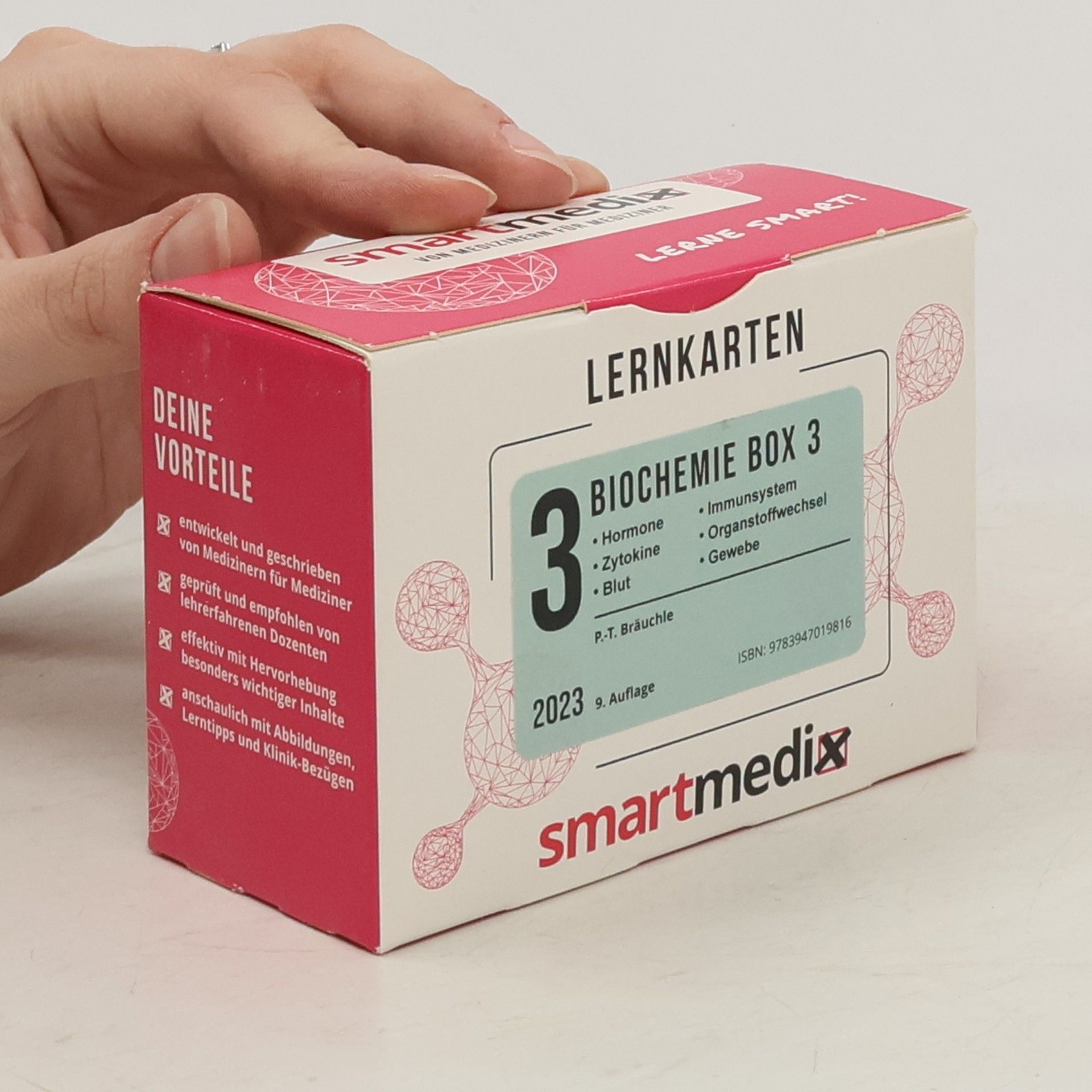 Paul-Theodor Bräuchle SmartMedix Lernkarten Biochemie Box 3