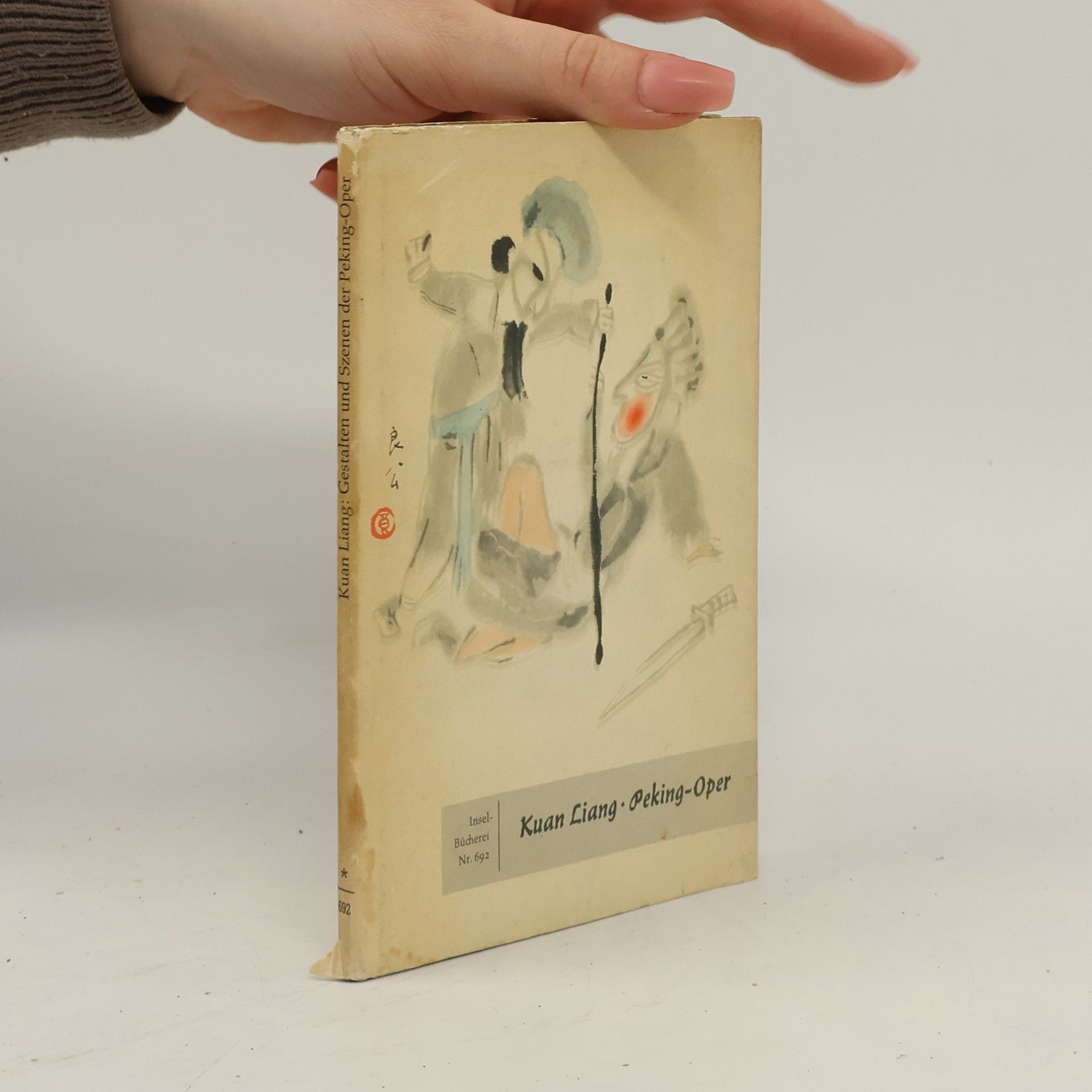 Kuan Liang Gestalten und Szenen der Peking-Oper