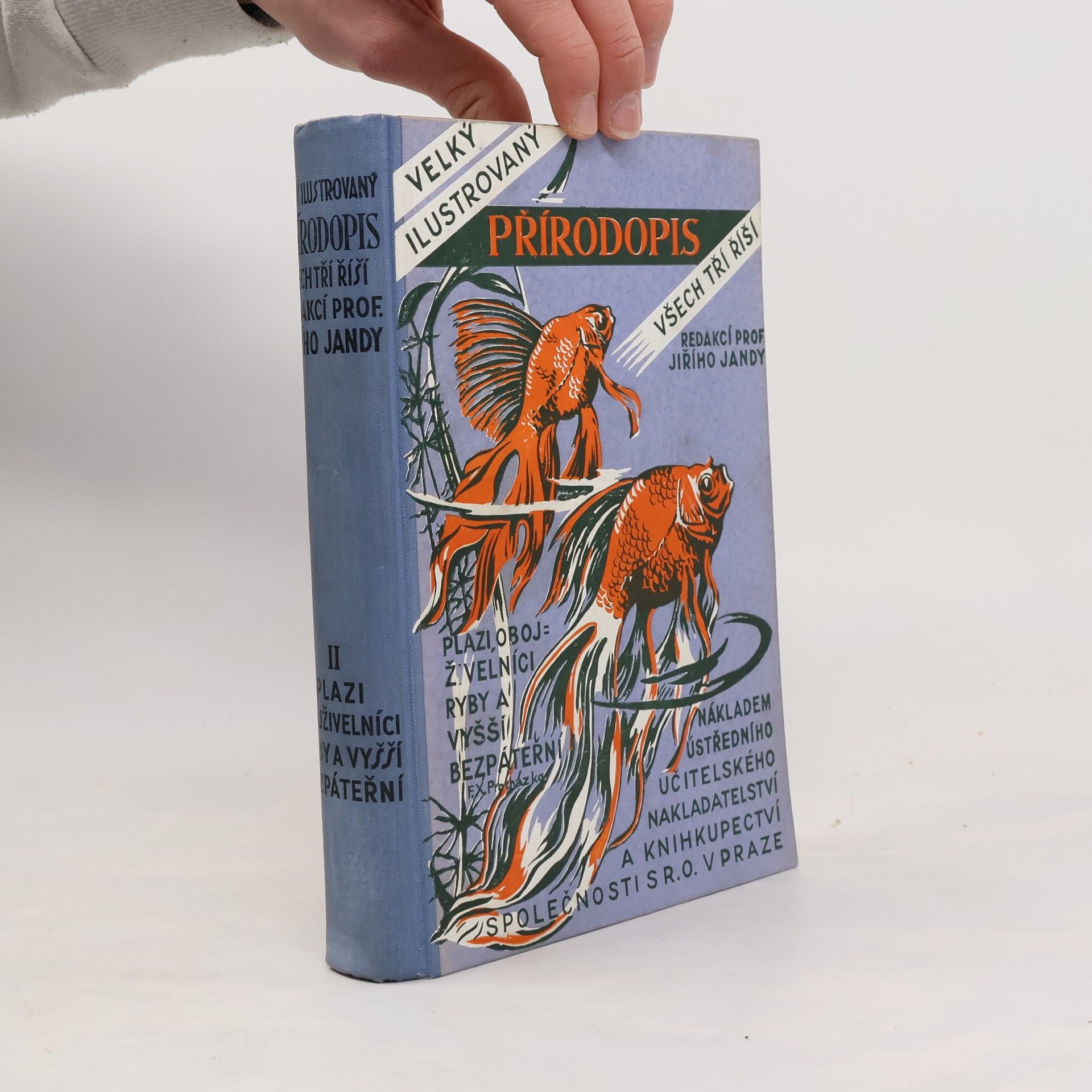 Jiří Janda Velký ilustrovaný přírodopis všech tří říší