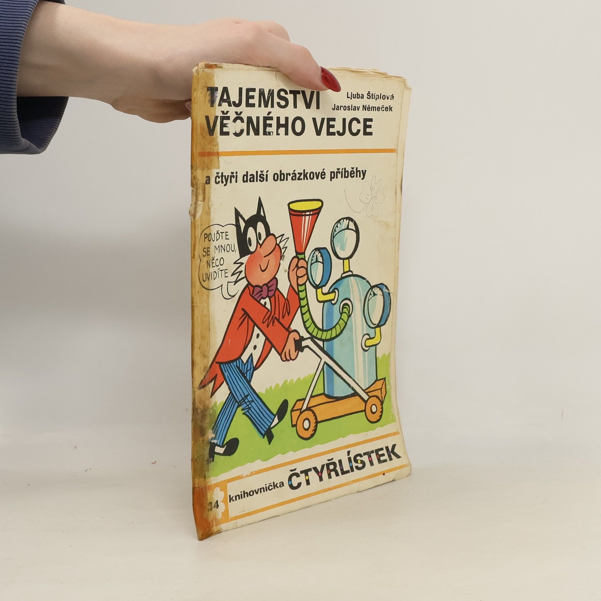 Jaroslav Němeček Čtyřlístek 34. Tajemství věčného vejce