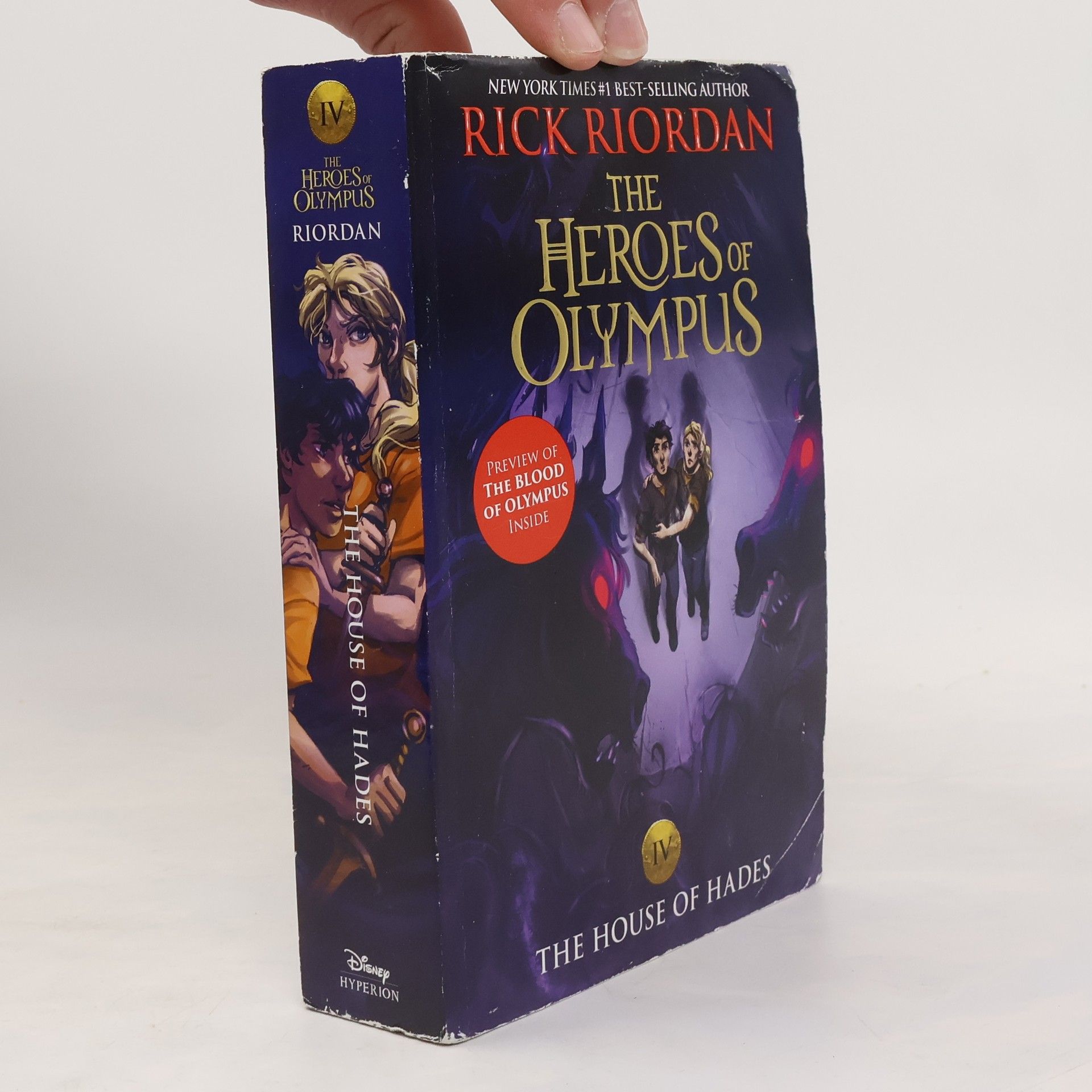 Rick Riordan Heroes of Olympus, The, Book Four: House of Hades, The-(New Cover)