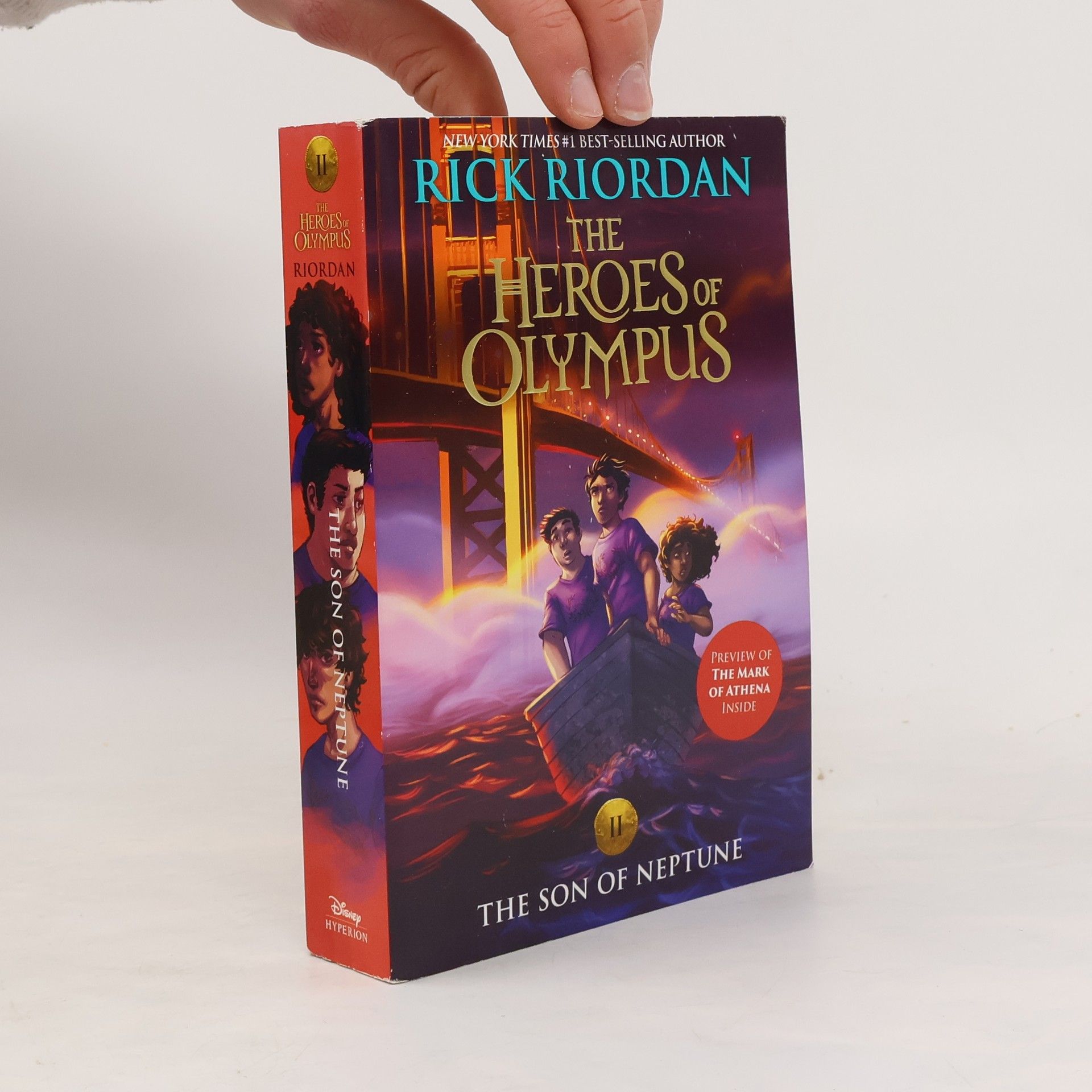 Rick Riordan Heroes of Olympus, The, Book Two: The Son of Neptune-(New Cover)