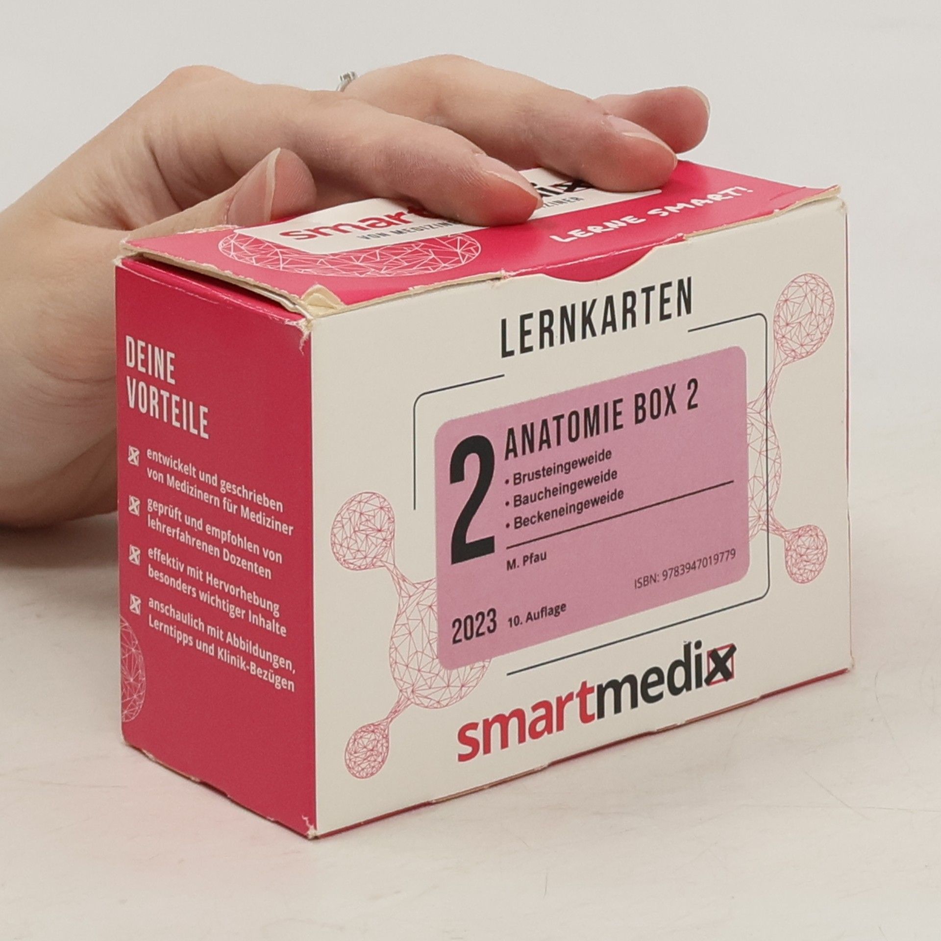 Maximilian Pfau SmartMedix Lernkarten Anatomie Box 2