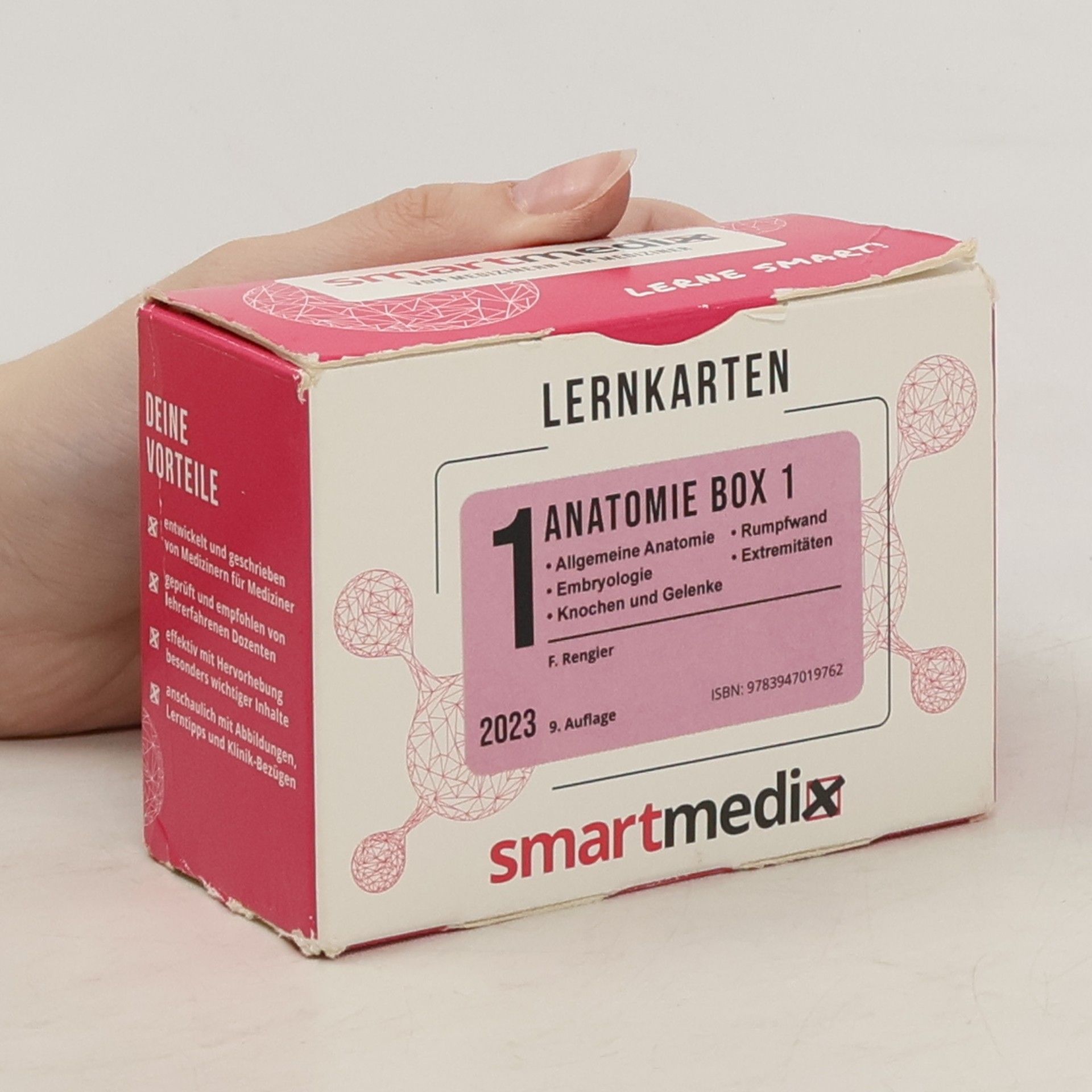 Fabian Rengier SmartMedix Lernkarten Anatomie Box 1
