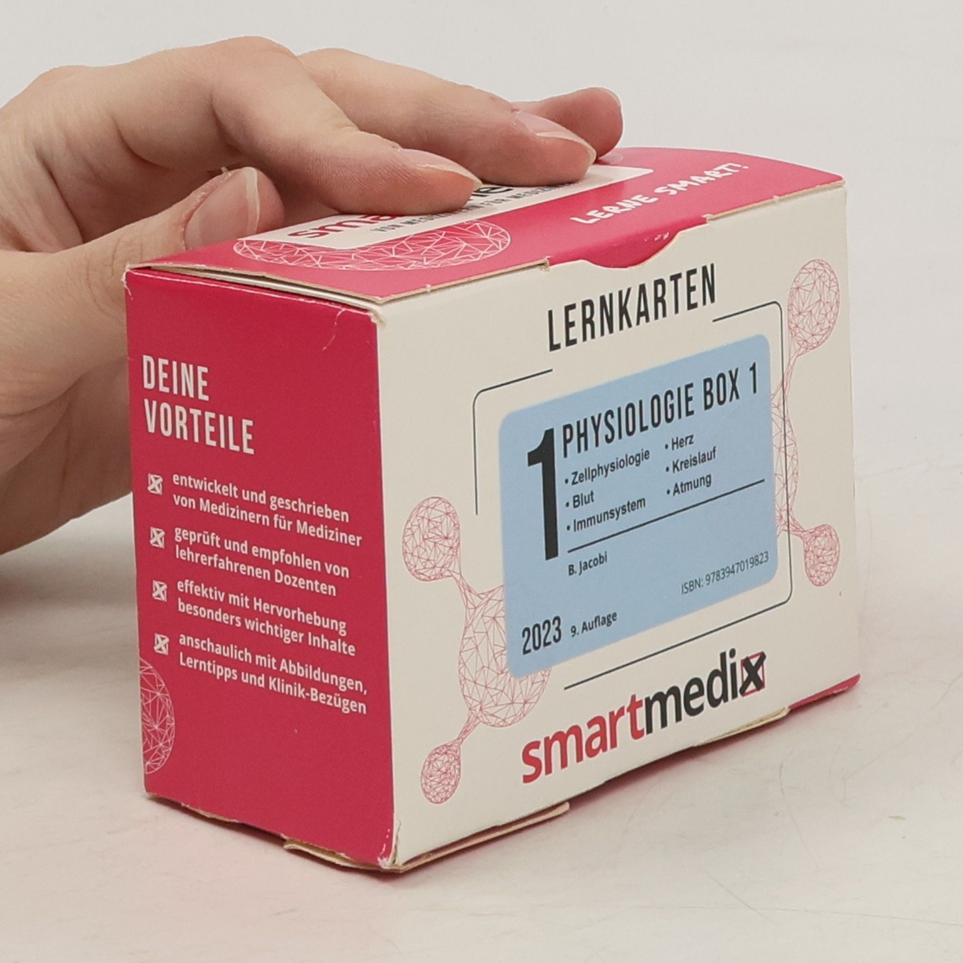 Björn Jacobi SmartMedix Lernkarten Physiologie Box 1