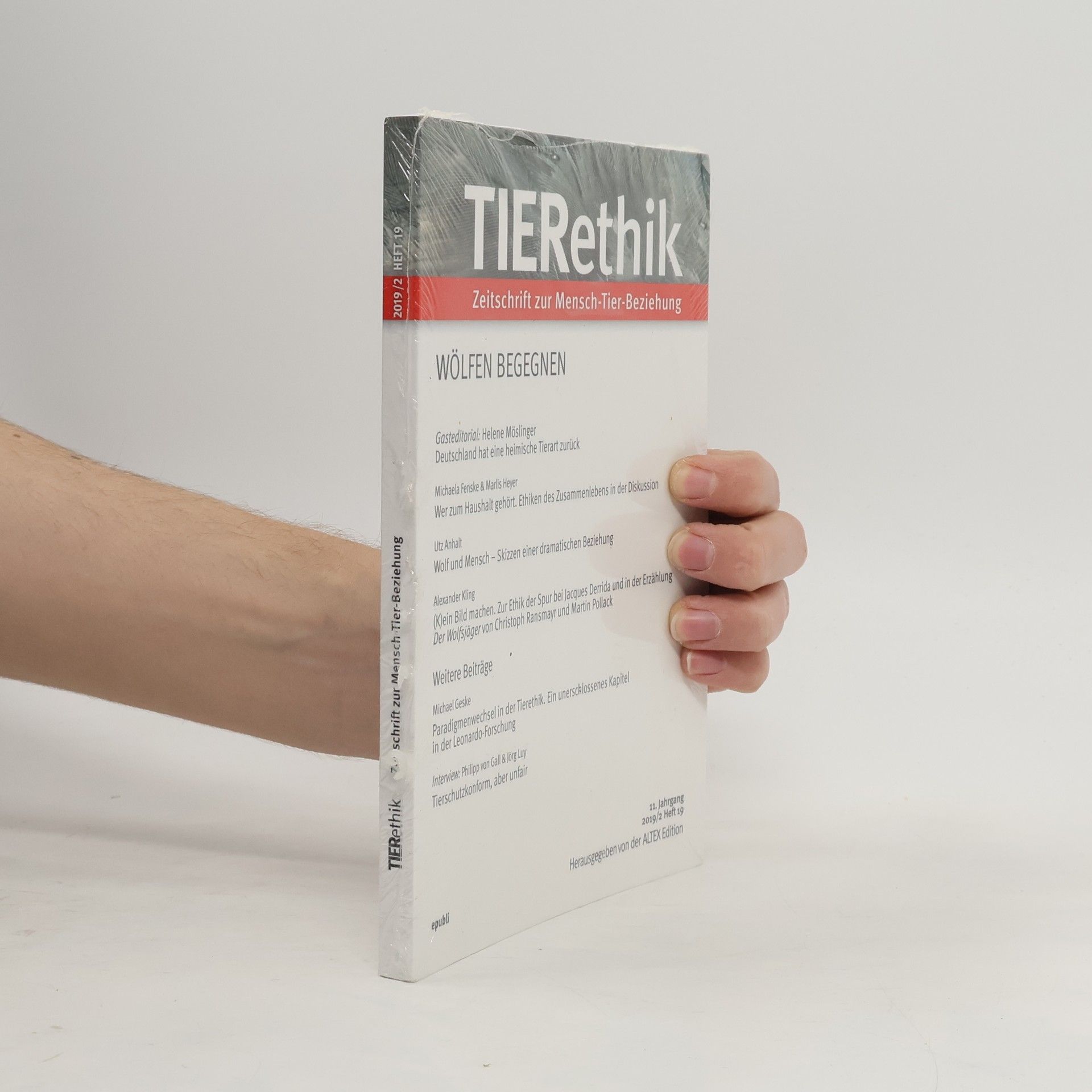 Edition ALTEX TIERethik