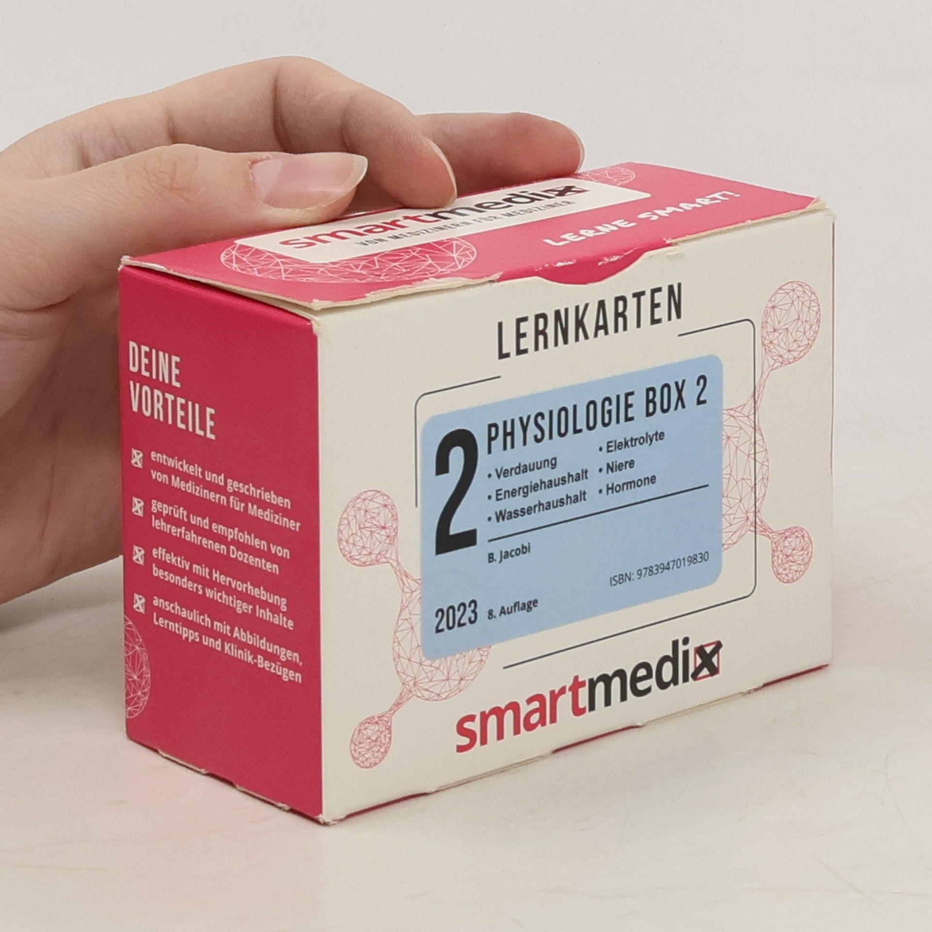 Björn Jacobi SmartMedix Lernkarten Physiologie Box 2