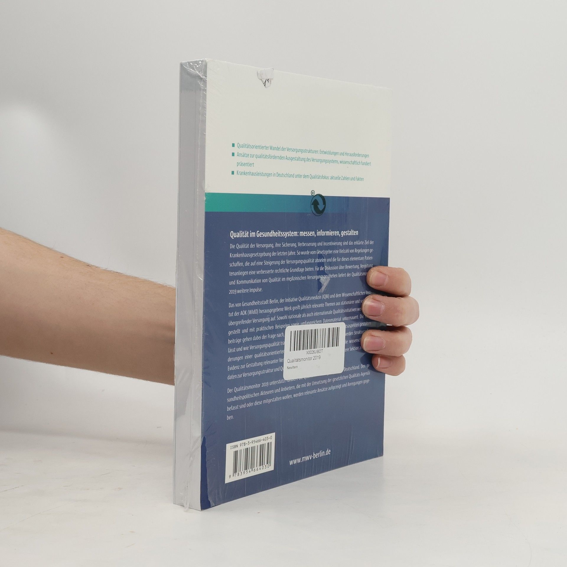 Franz Dormann Qualitätsmonitor 2019