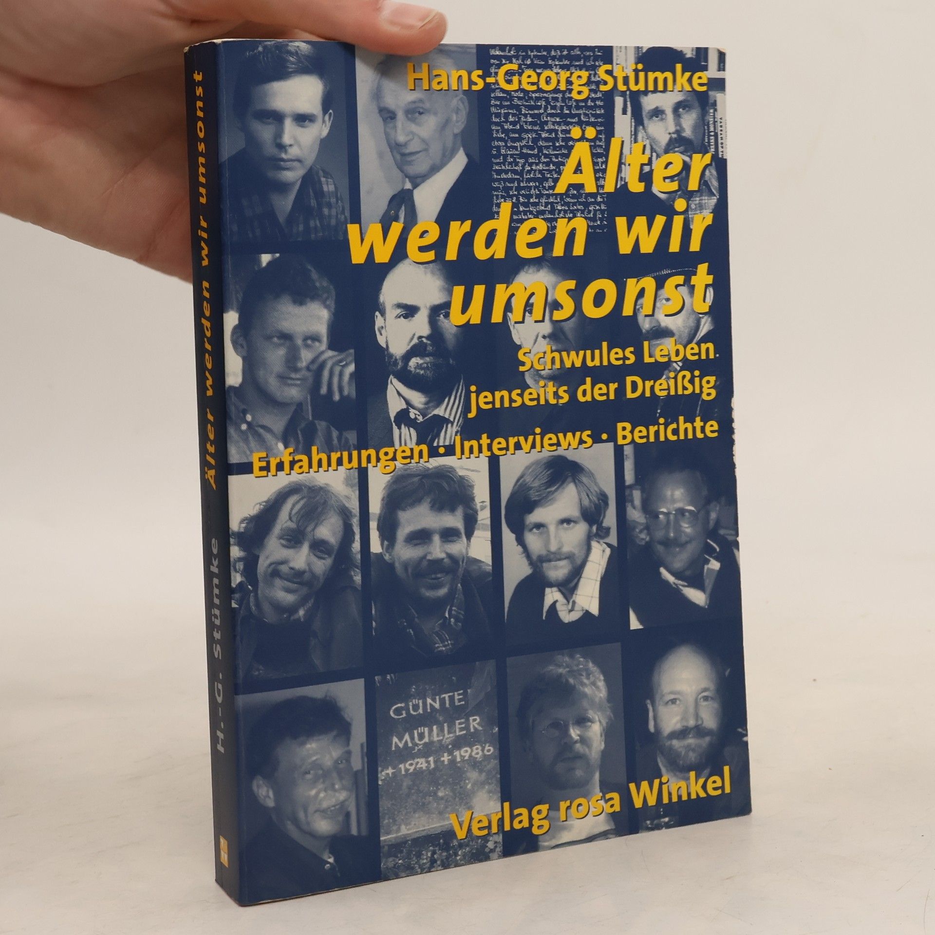 Hans-Georg Stümke Älter werden wir umsonst