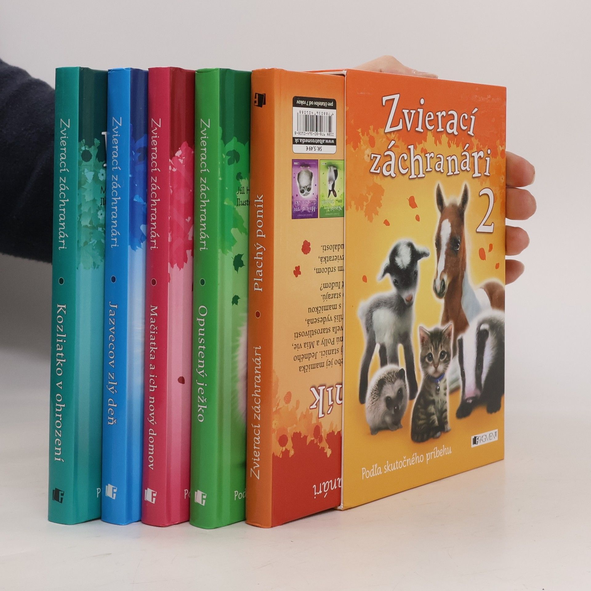 Kolektiv autorů Zvierací záchranári 2 (set 5 knih)