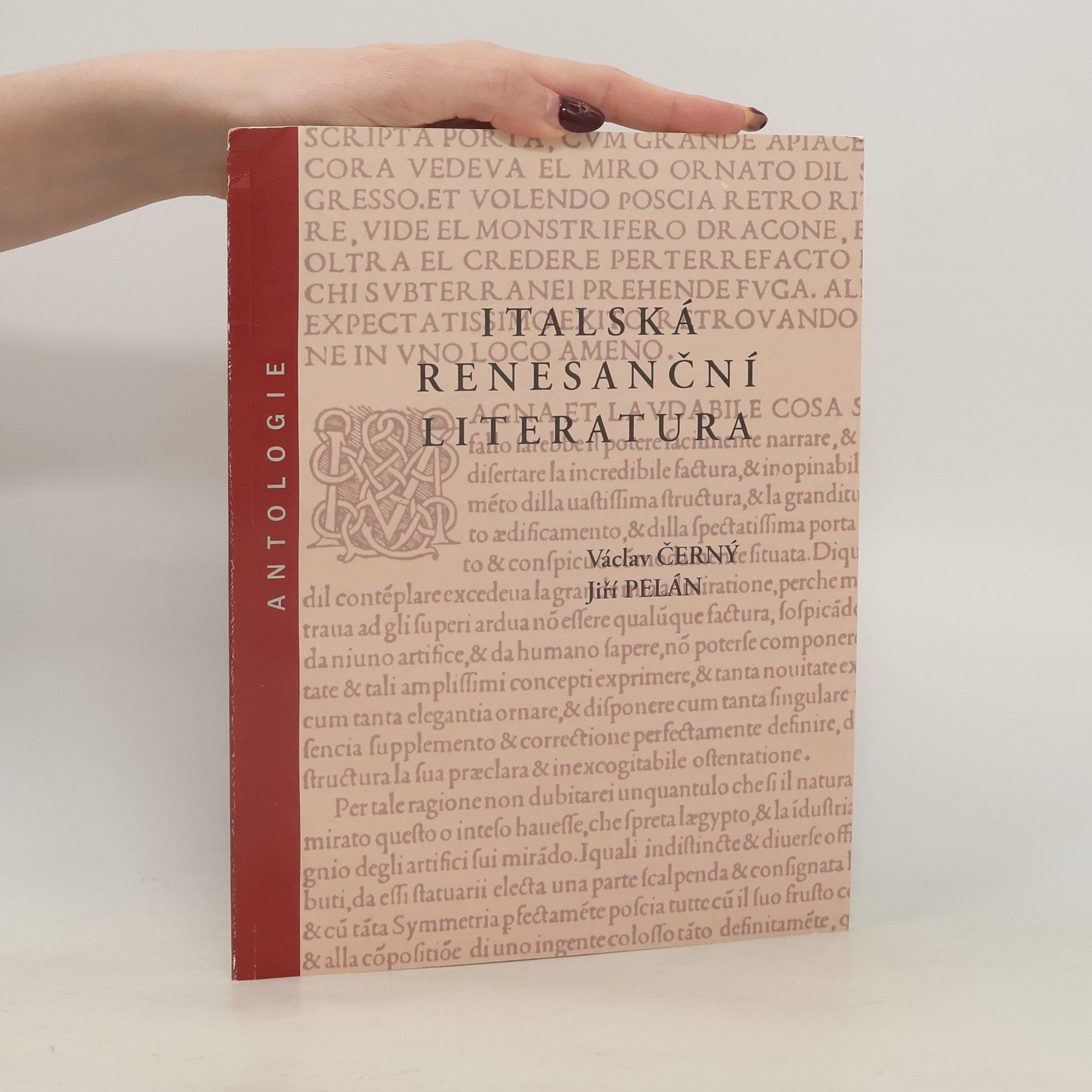 Václav Černý Italská renesanční literatura