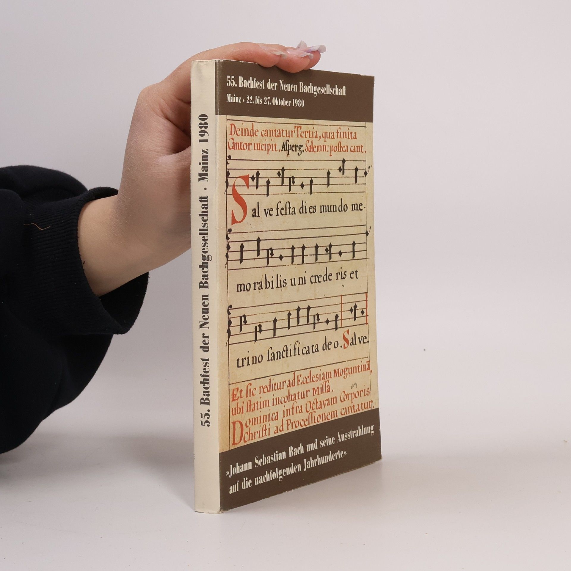 Auteurscollectief 55. Bachfest der Neuen Bachgesellschaft. Mainz 1980
