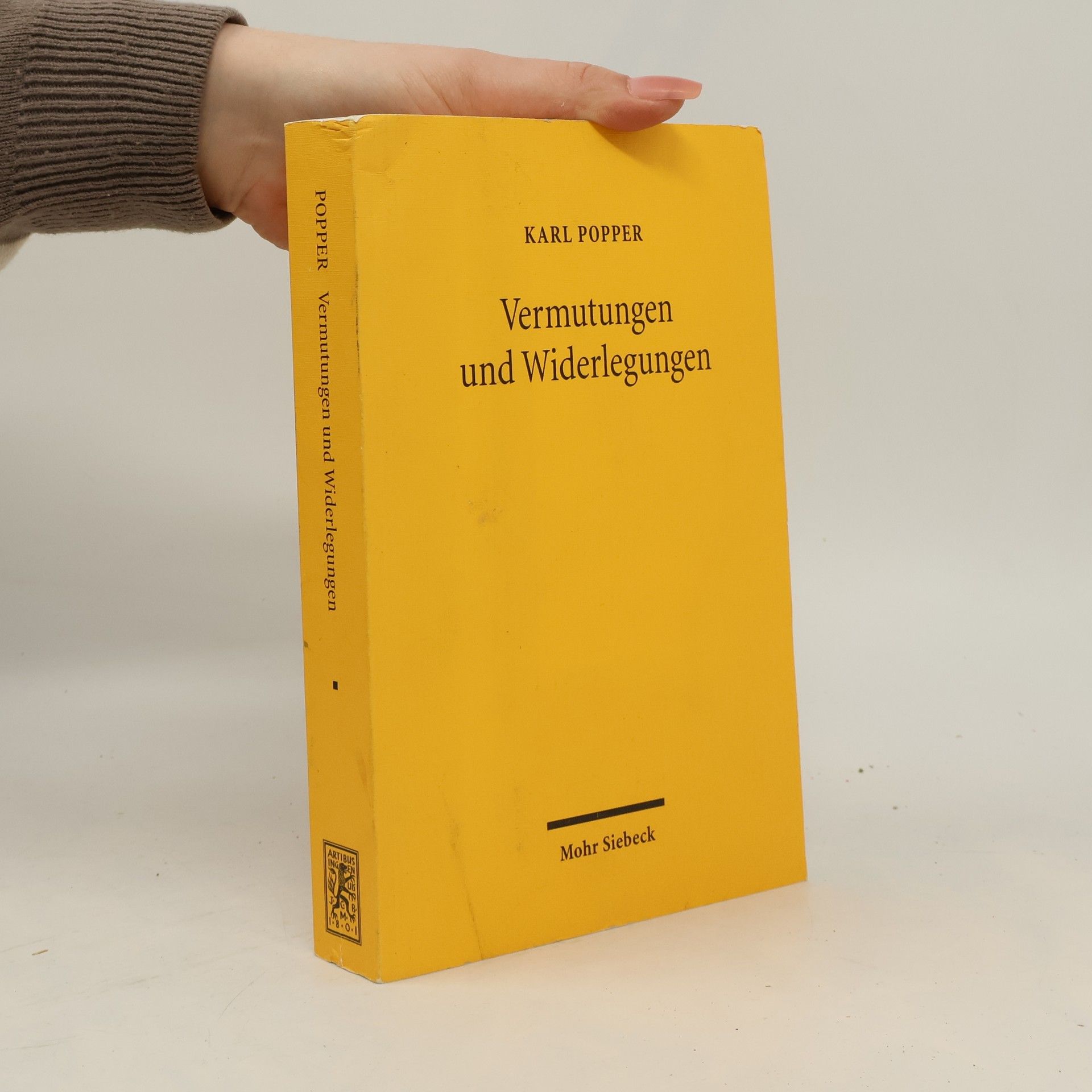Karl Popper Vermutungen und Widerlegungen