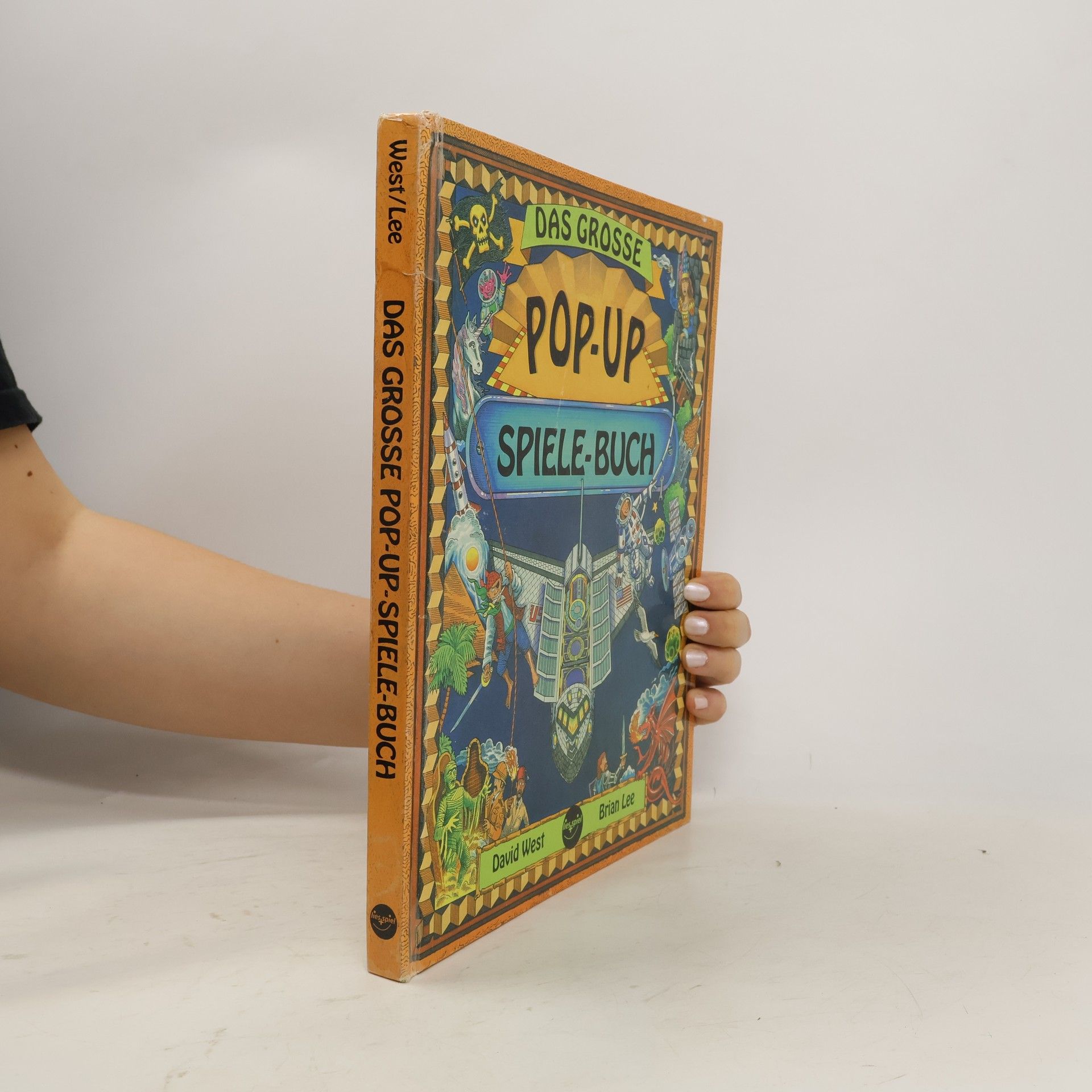 David West Das grosse Pop-up Spiele-Buch
