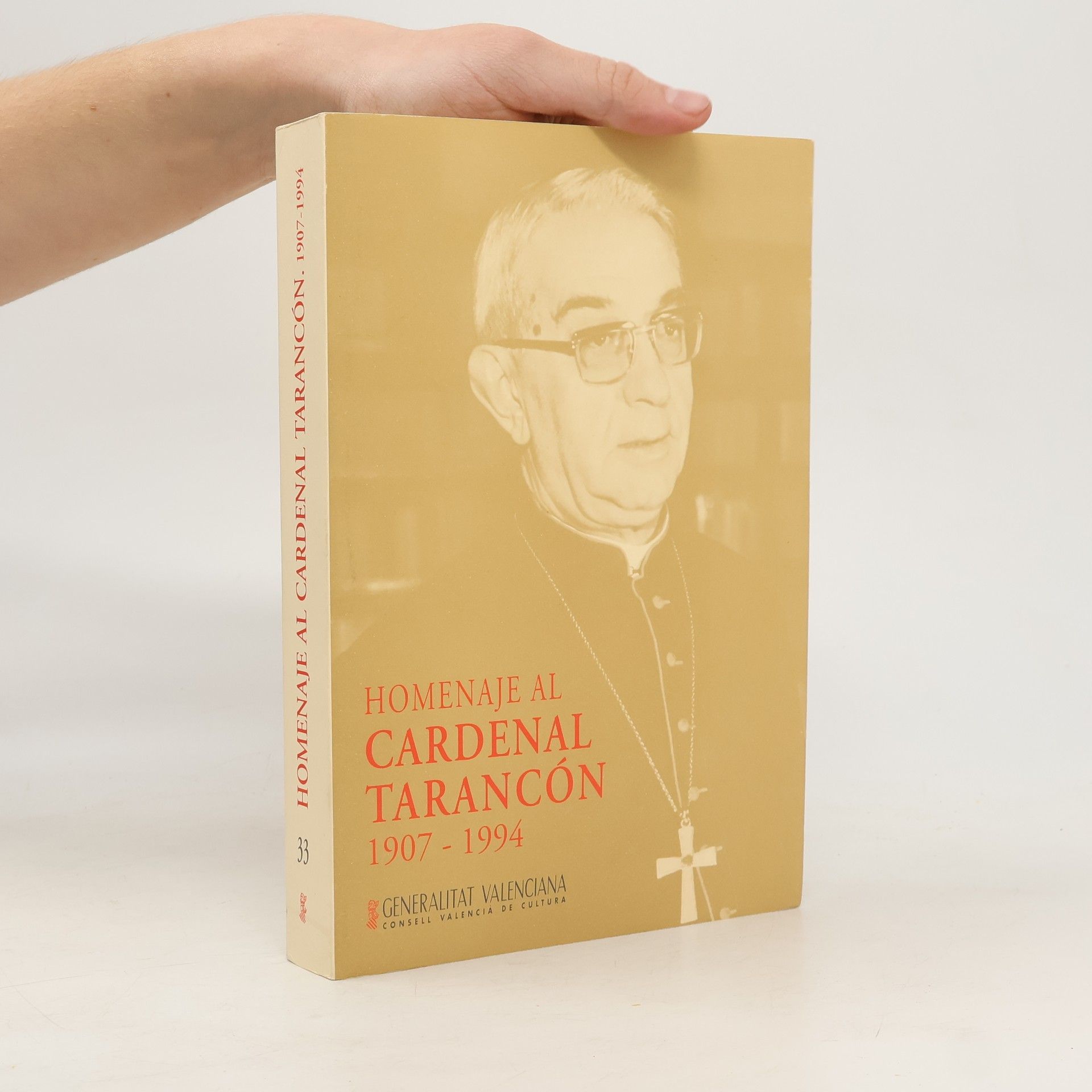 José María Javierre Homenaje al Cardenal Enrique y Tarancón