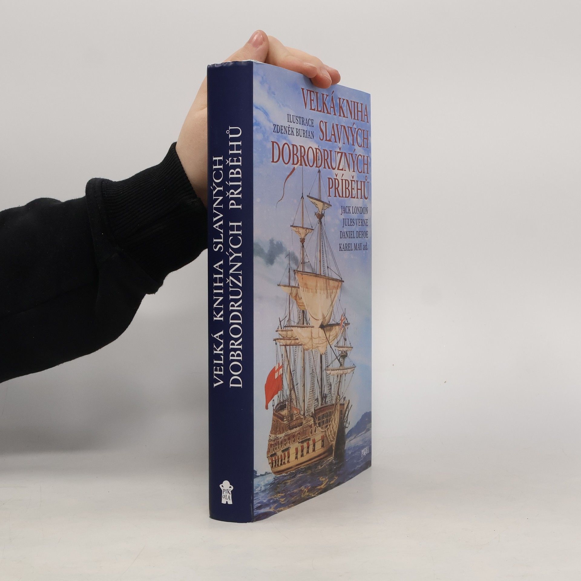 Vladimír Hulpach Velká kniha slavných dobrodružných příběhů
