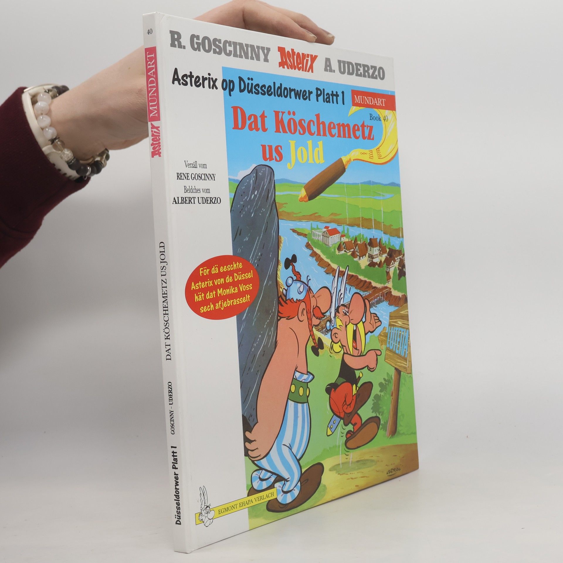 Asterix Mundart Geb, Bd.40, Dat Köschemetz us Jold