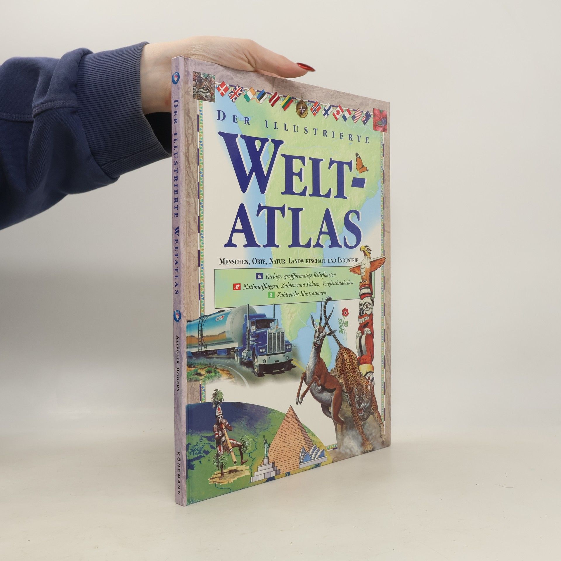 Alisdair Rogers Der illustrierte Weltatlas