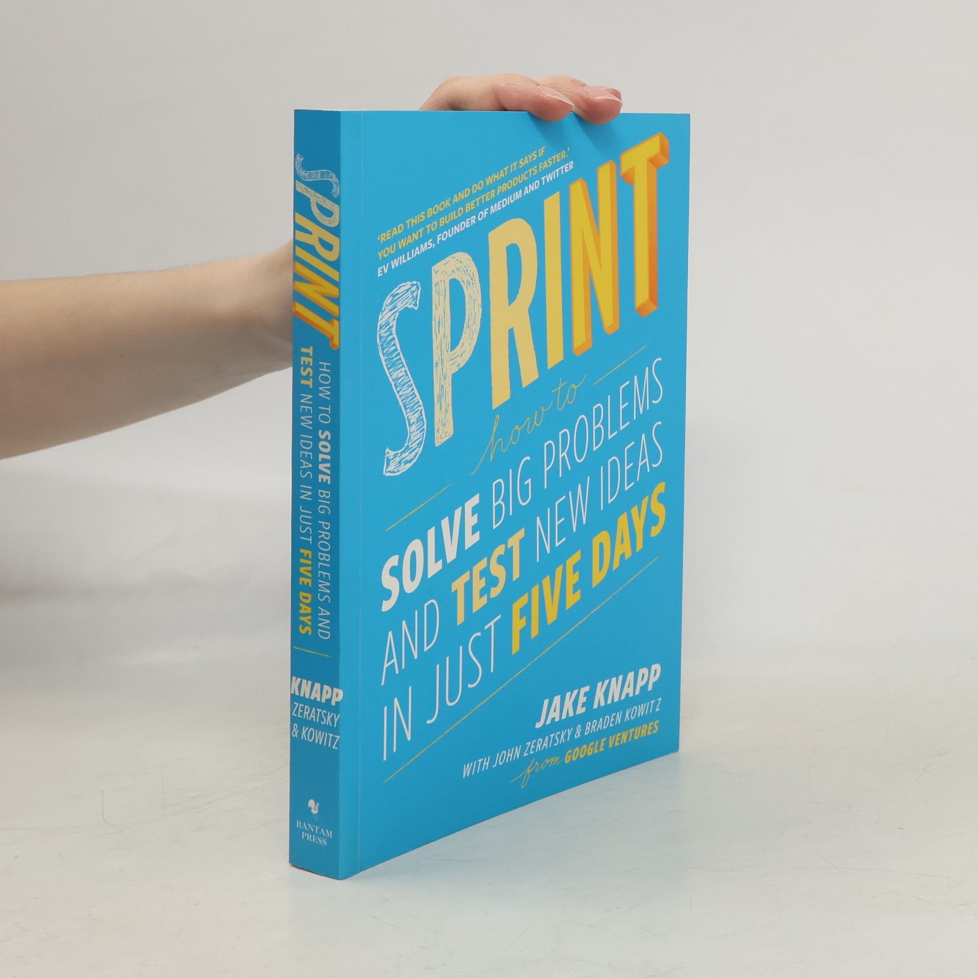 Jake Knapp Sprint : how to solve big problems and test new ideas in just five days