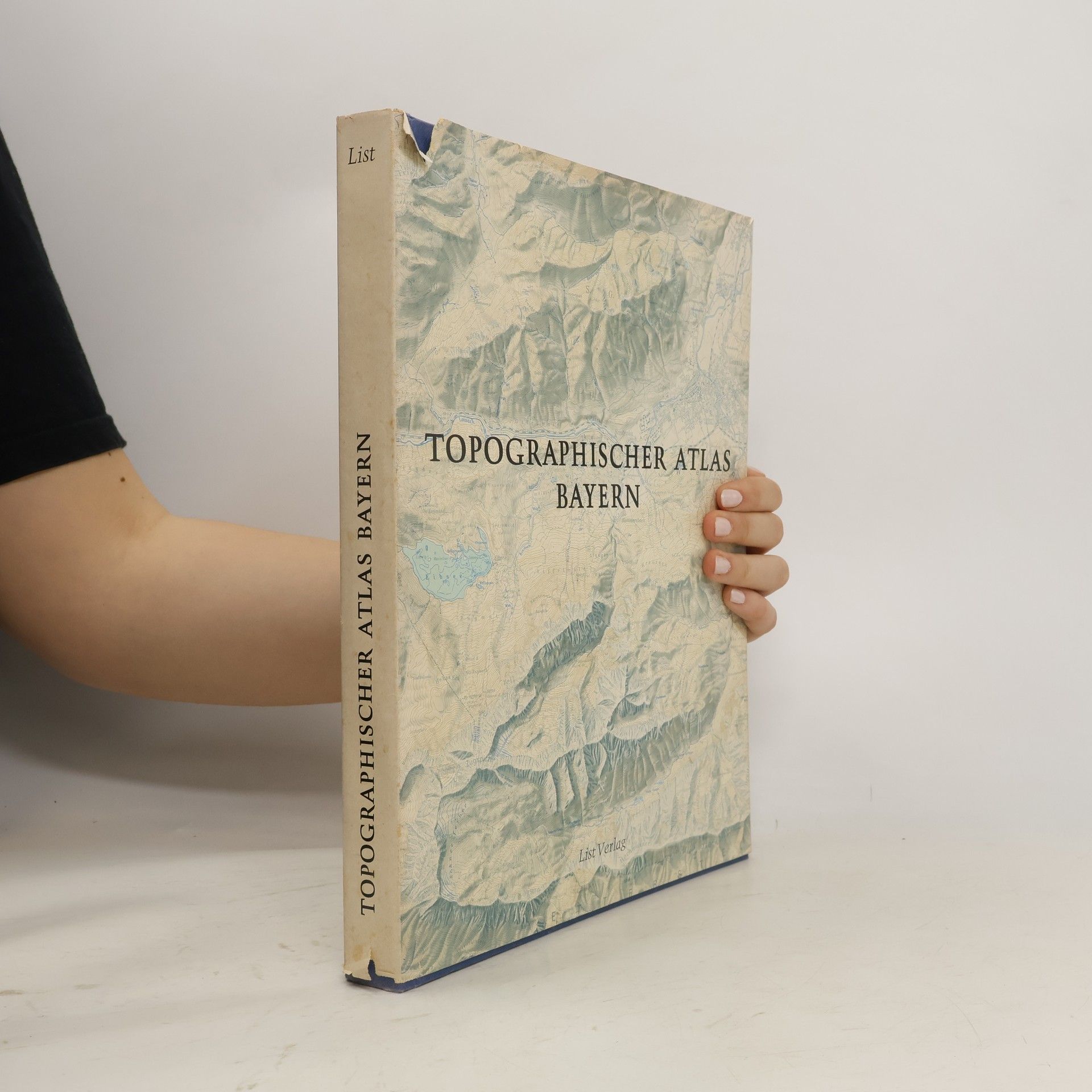 Hans Fehn Topographischer Atlas Bayern