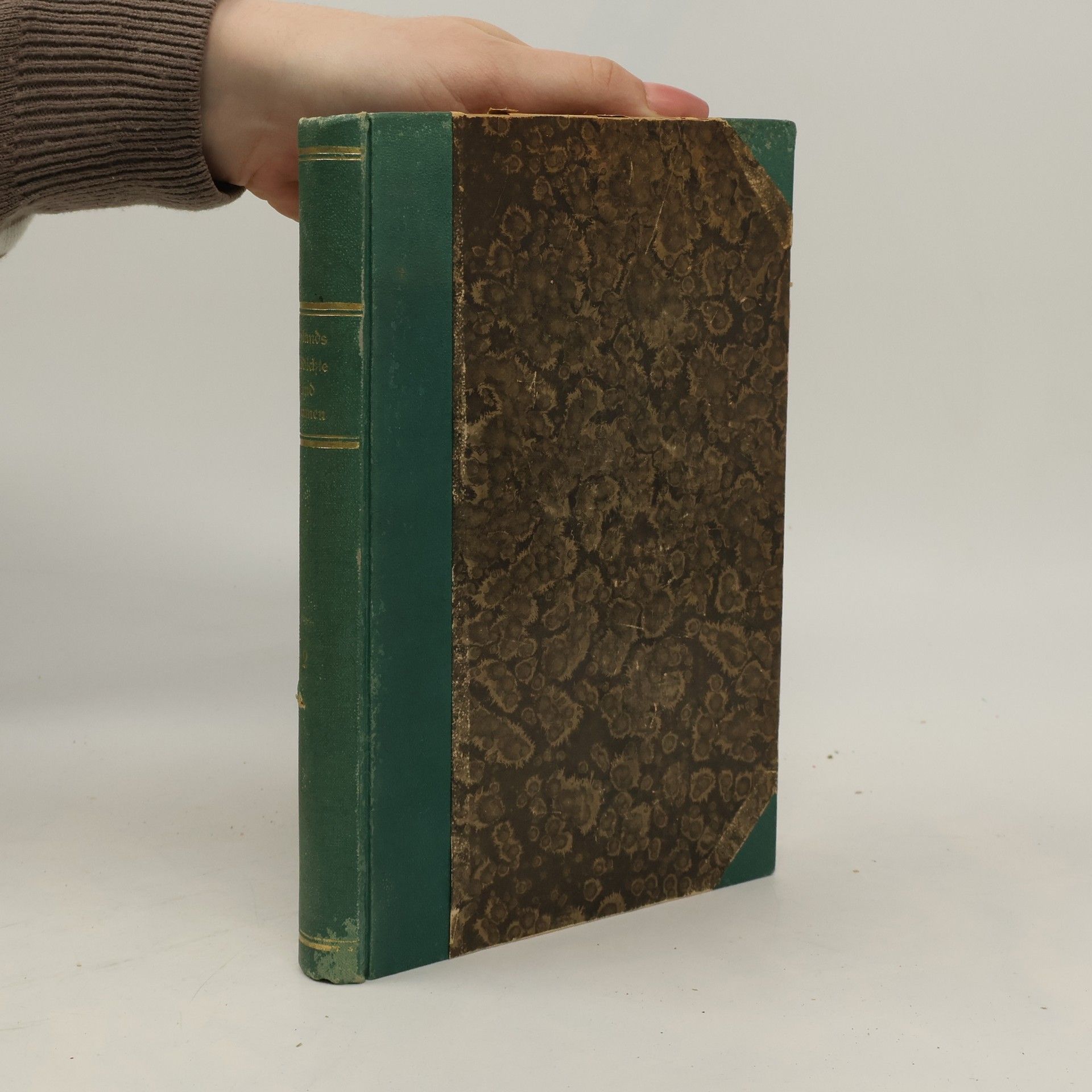 Ludwig Uhland Uhlands Gedichte und Dramen. Band II.